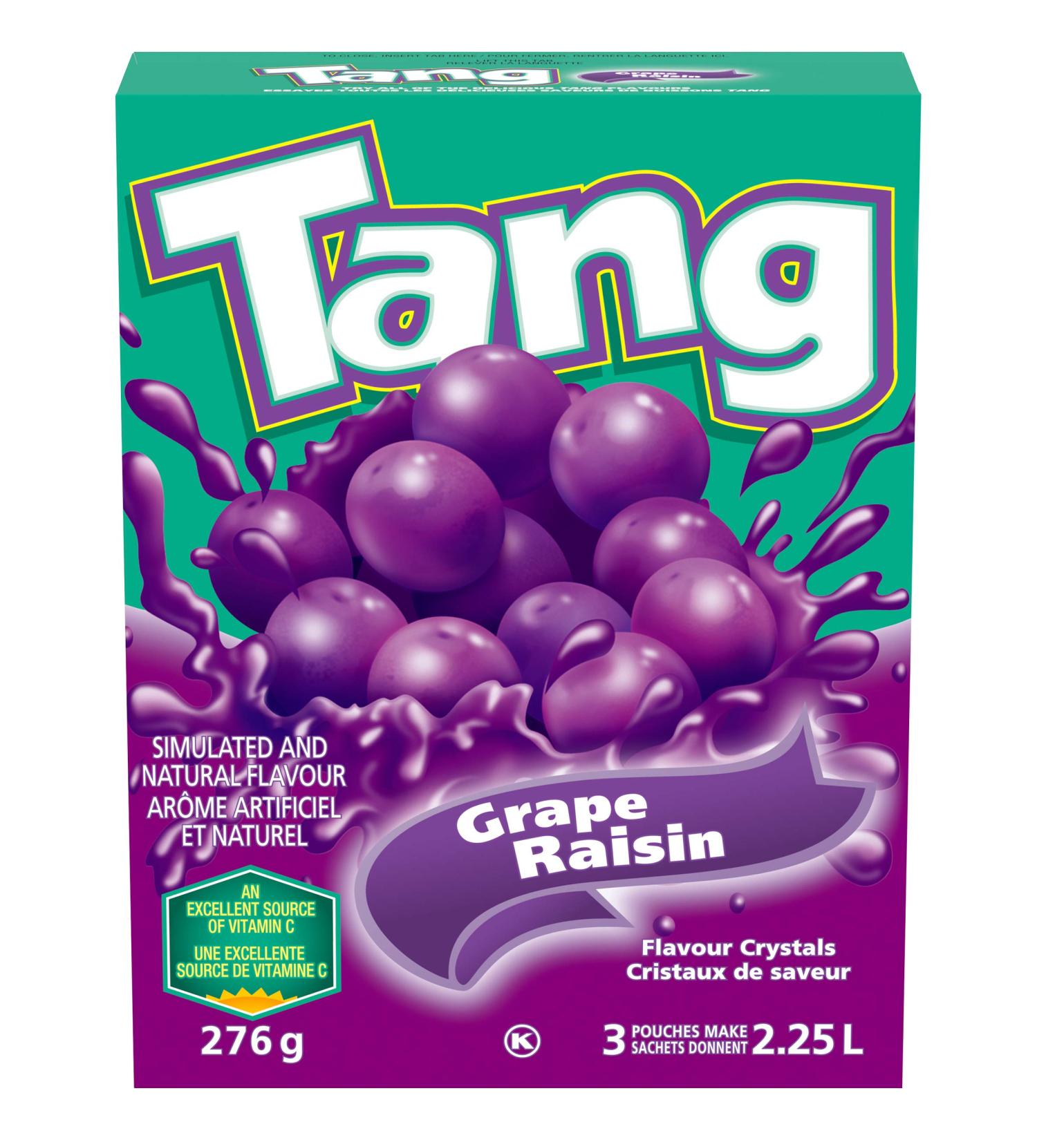Tang Grape Powdered Drink Mix 276g 276 g (Pack of 1) - Buy Online on GoSupps.com