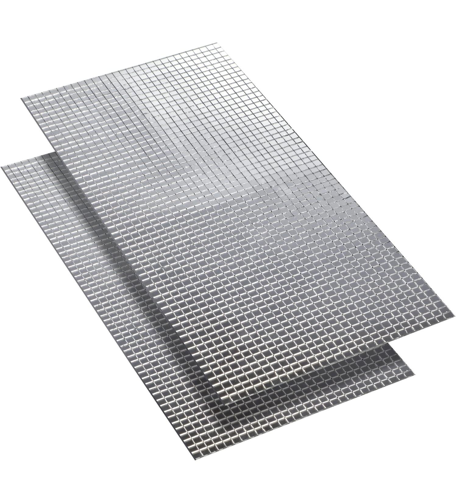SATINIOR 3600pcs Self-Adhesive Mini Square Glass Mirrors - 5x5mm Decorative Craft Mosaic Tiles - Buy Online on GoSupps.com