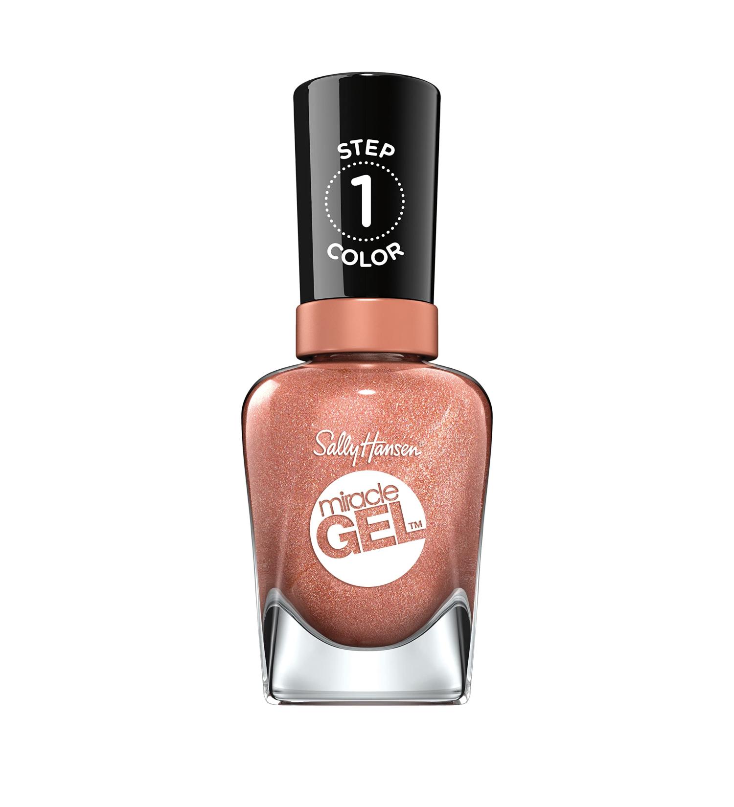 Sally Hansen Miracle Gel Nail Polish - Terra-Coppa Color 660 (14.7ml) | Shop Internationally for Long-Lasting Shine - Buy Online on GoSupps.com