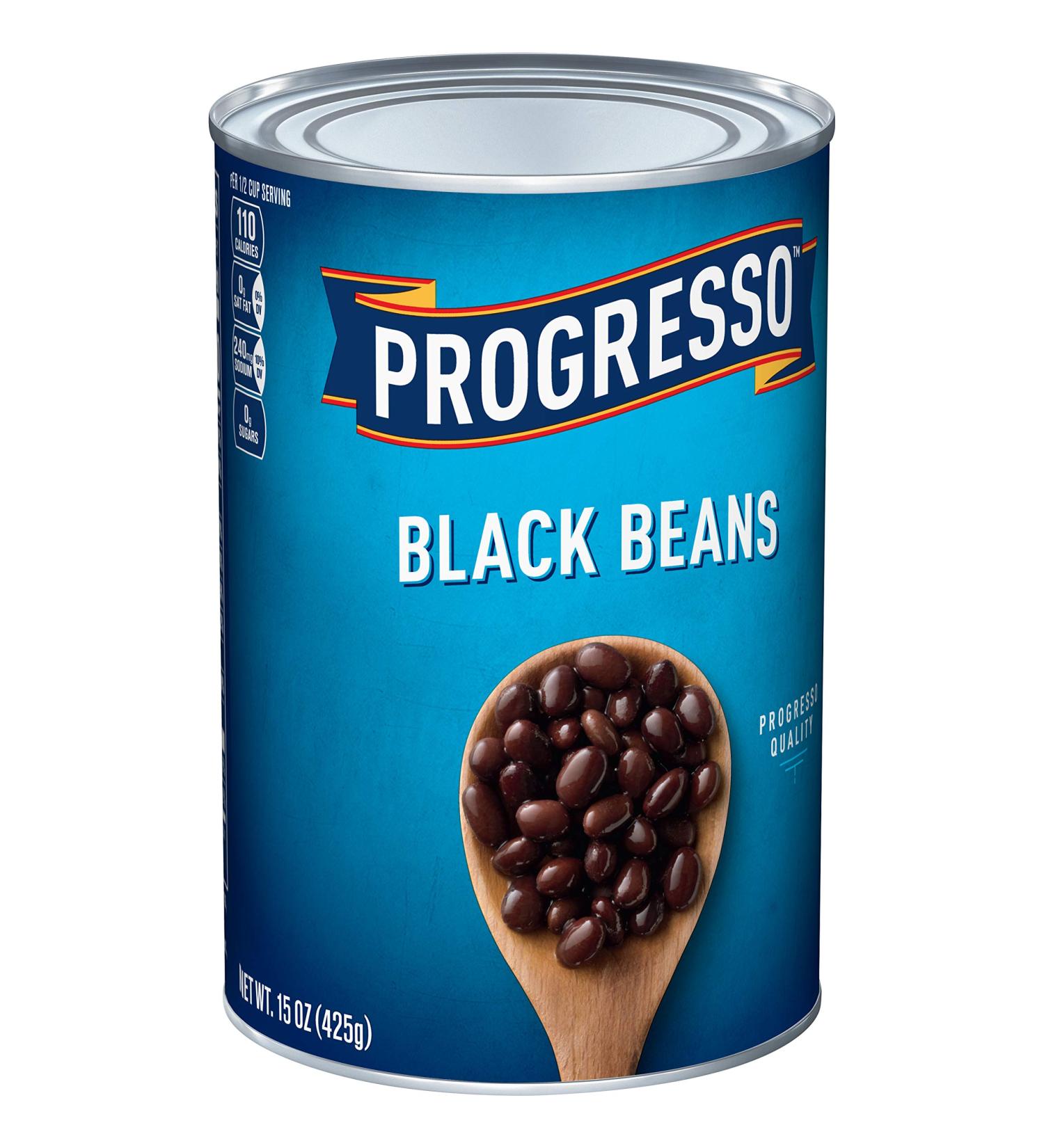 Progresso Black Beans 15 oz Can - High Quality Ingredients for Delicious Meals - Buy Online on GoSupps.com