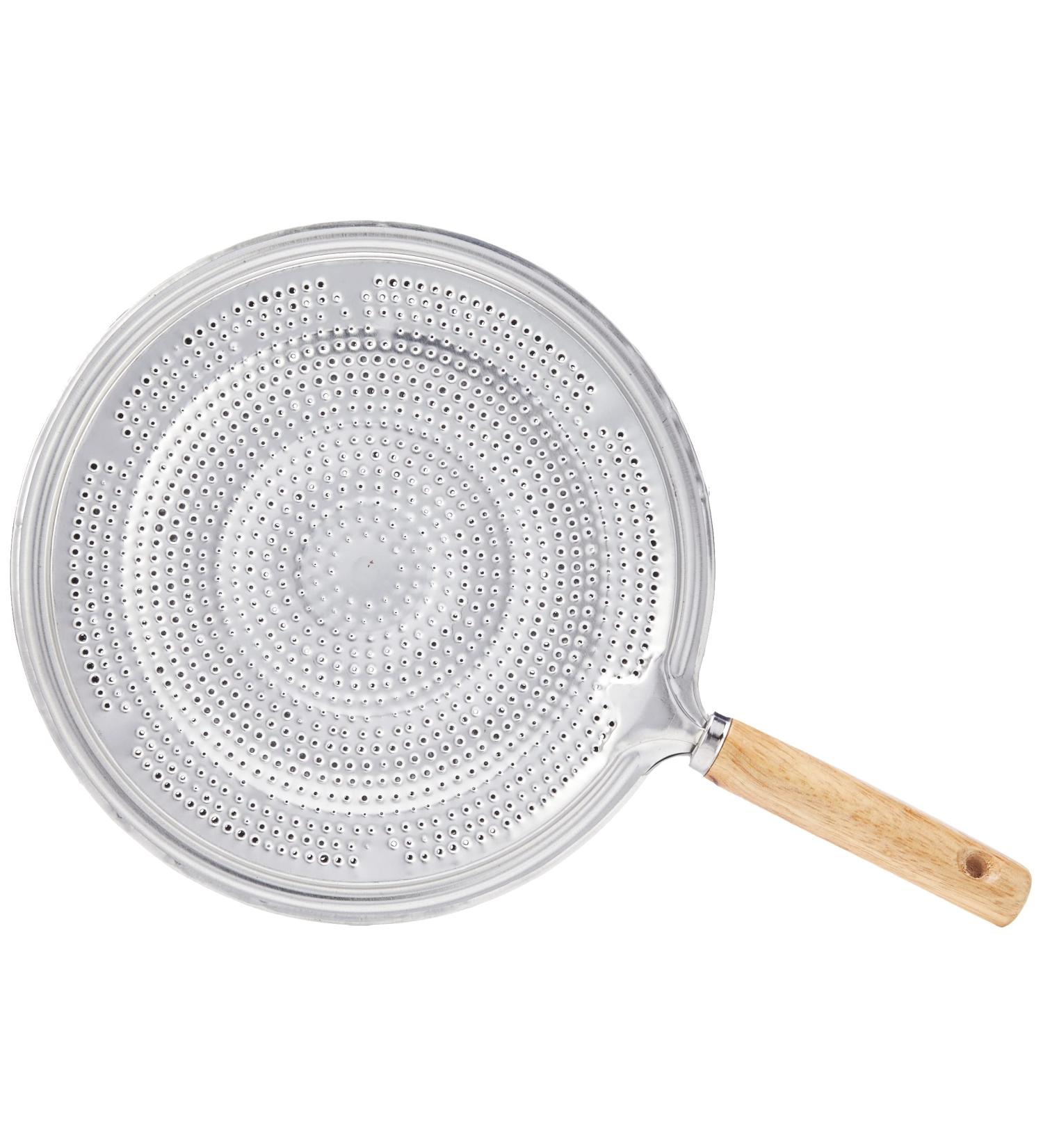 Dexam Heavy Duty Heat Diffuser with Wood Handle - 20cm Silver | Top International Shipping - Buy Online on GoSupps.com