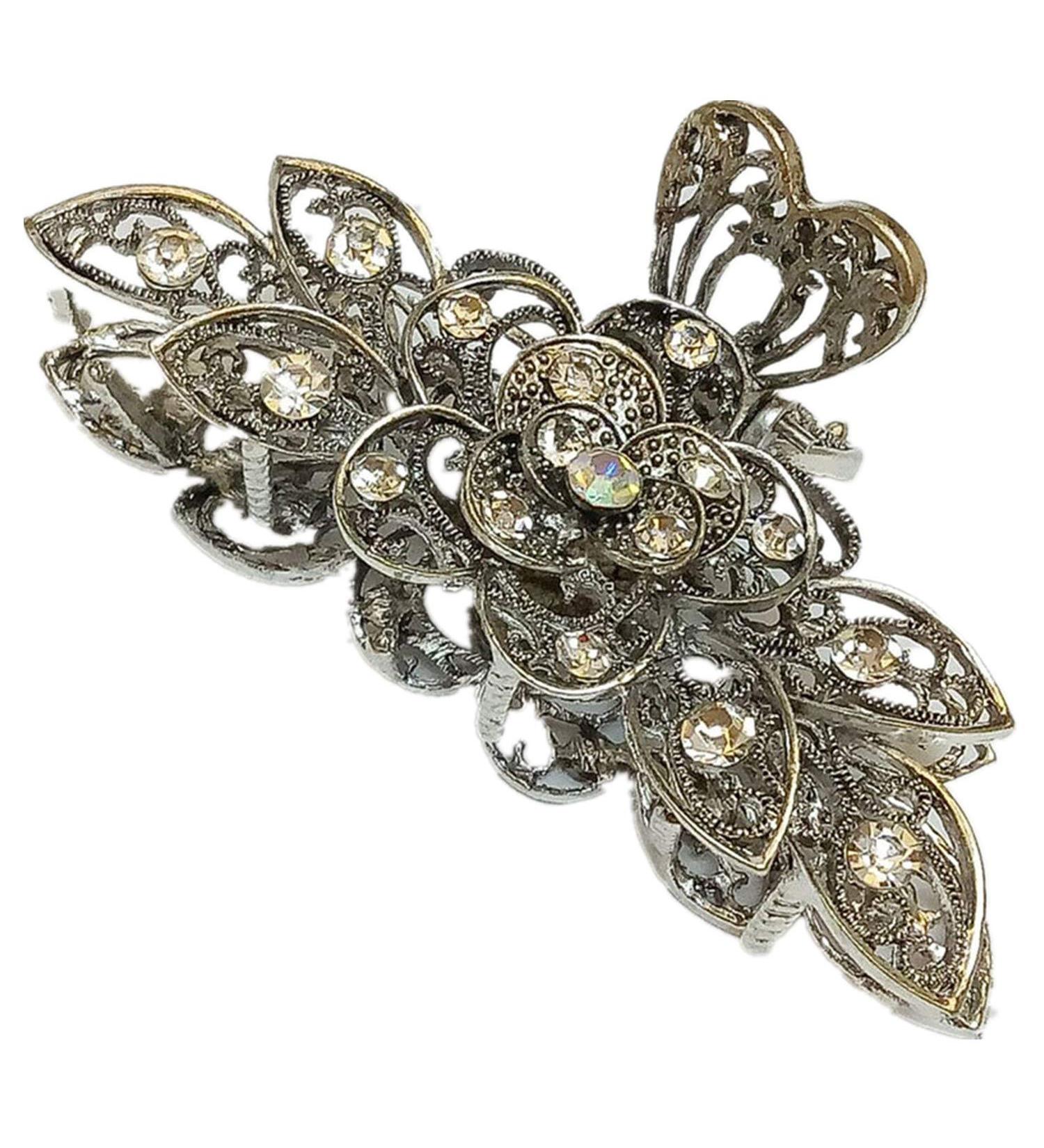 Punk Vintage Metal Multilayer Hair Clip for Women Girls