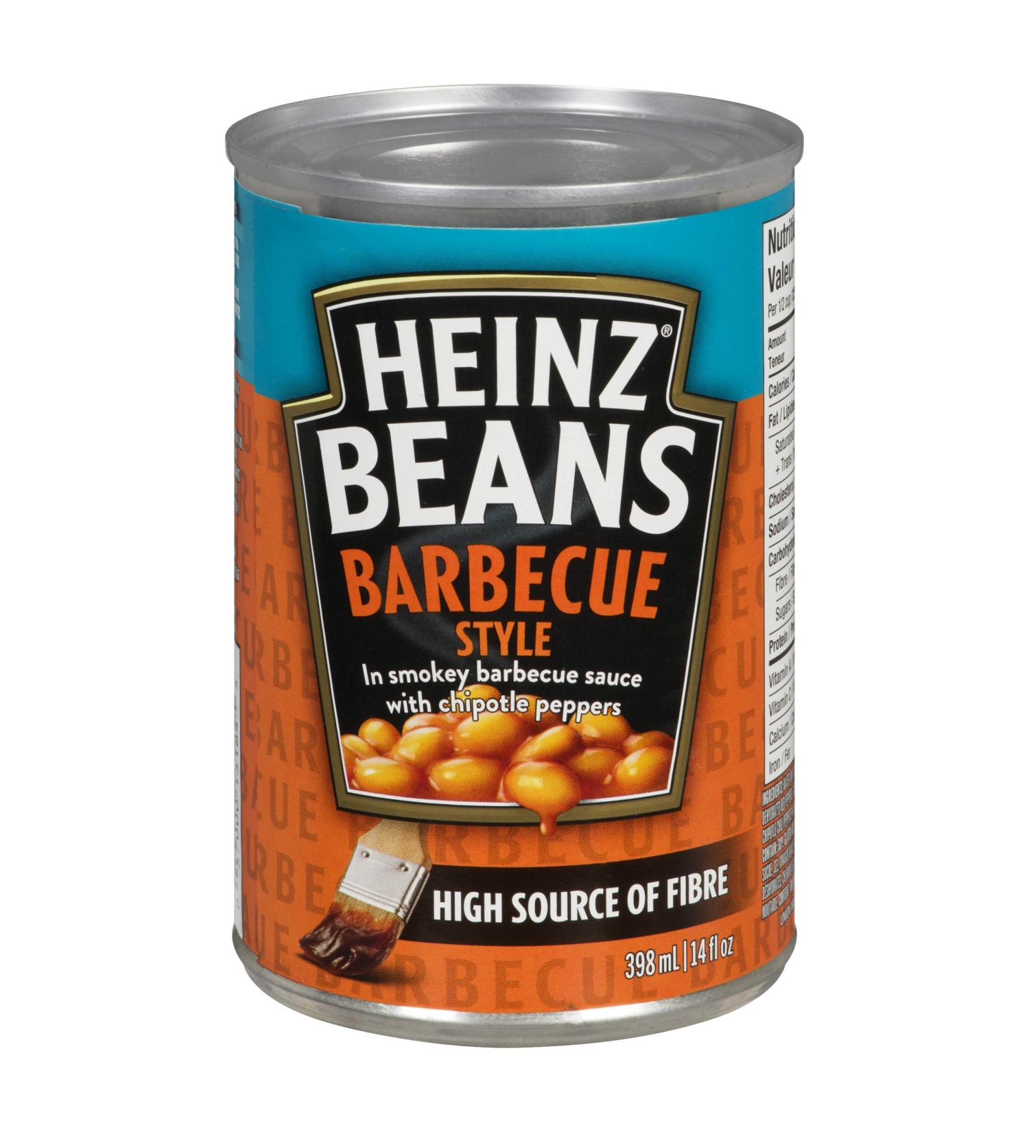 Heinz Chipotle BBQ Style Beans in a Smokey BBQ Sauce 398ml (Pack of 24) - Buy Online on GoSupps.com
