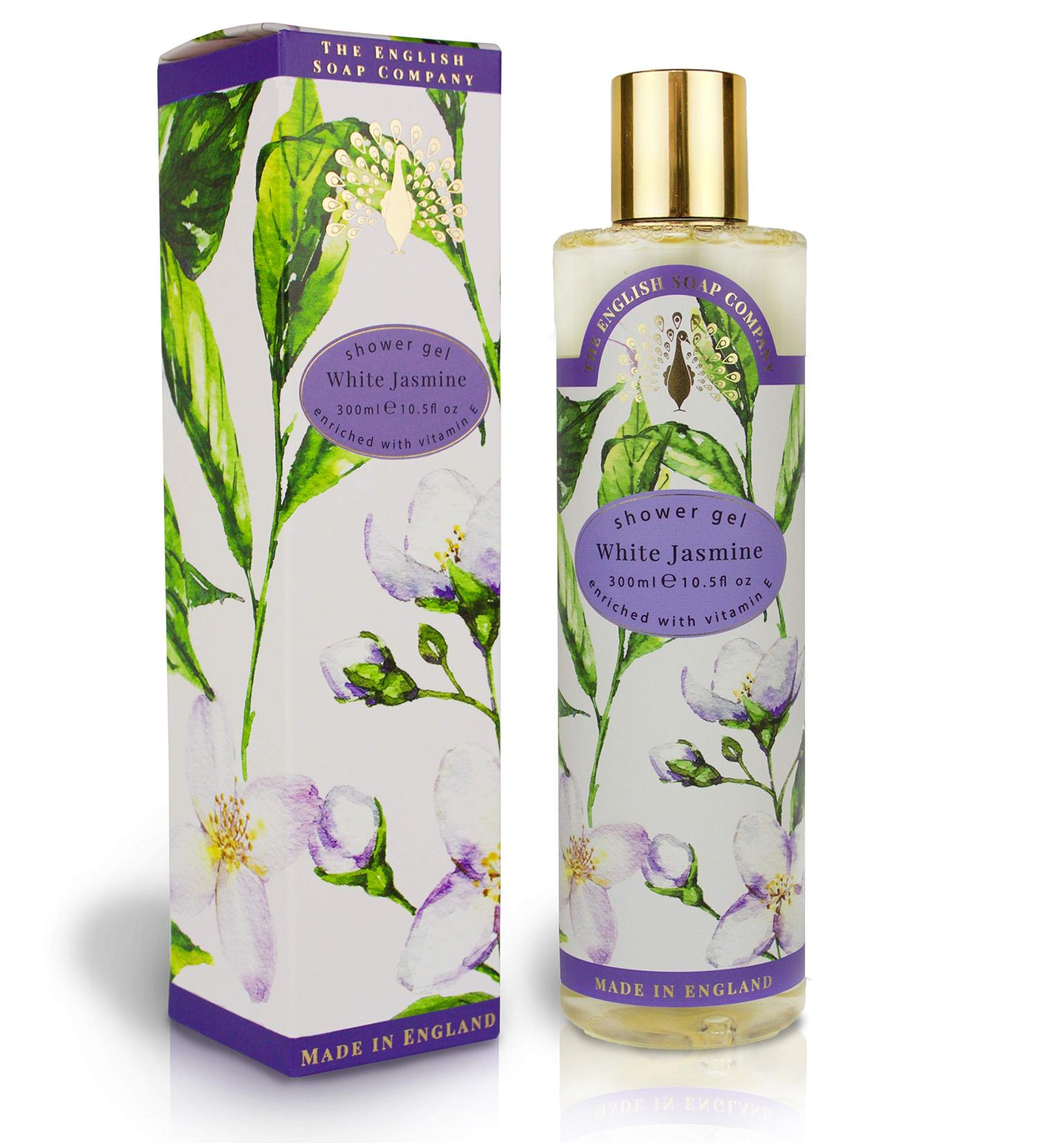 The English Soap Company White Jasmine Shower Gel 300mls - Buy Online on GoSupps.com