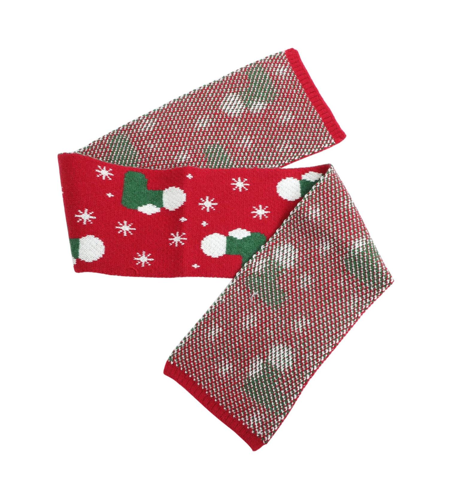 Pretyzoom Christmas Snowflake Scarf - Elegant Winter Scarves for Women | Holiday Gifts & Knitting Design (124x19cm) - Buy Online on GoSupps.com