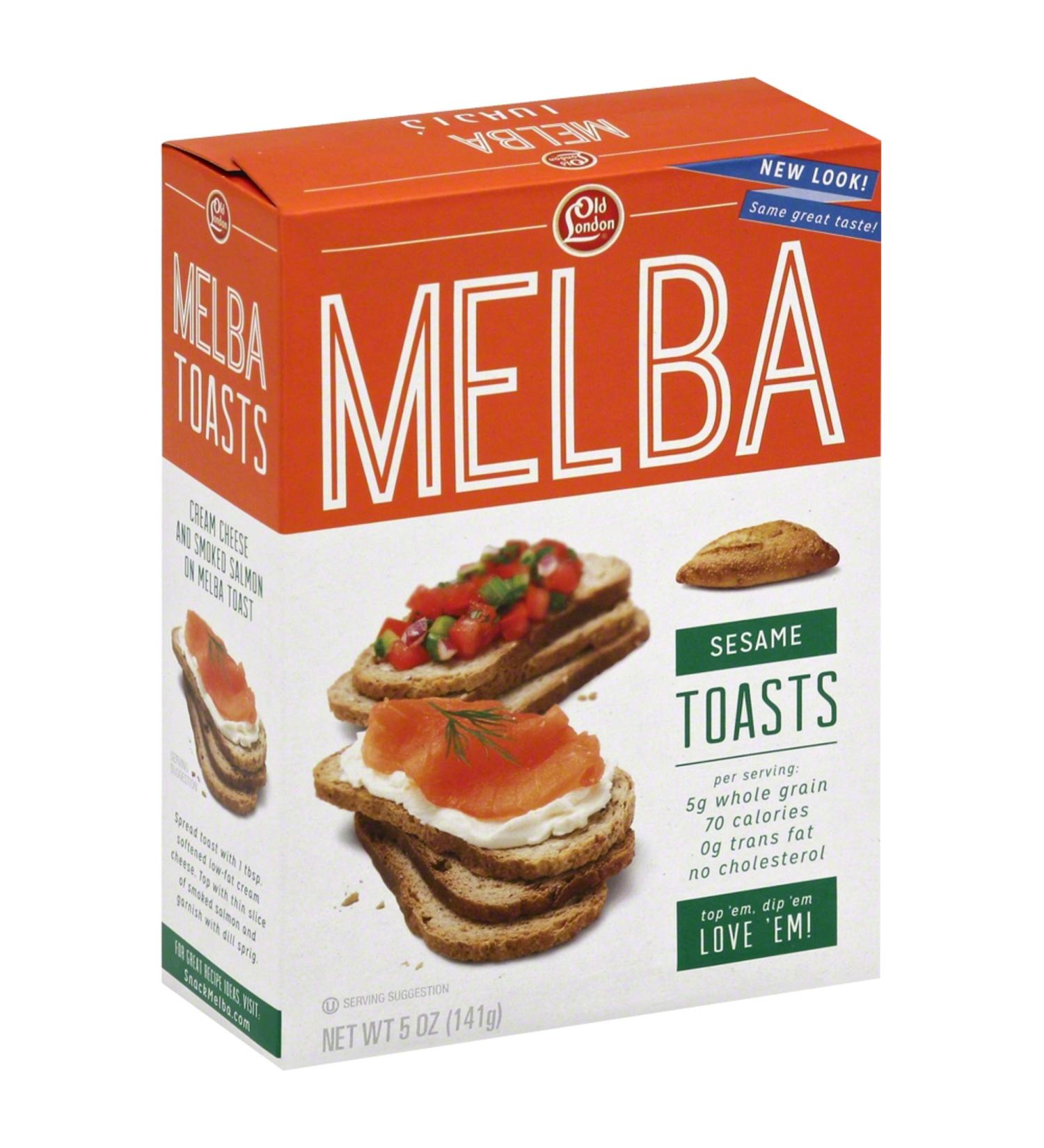 Old London Sesame Toast  5 oz - Buy Online on GoSupps.com