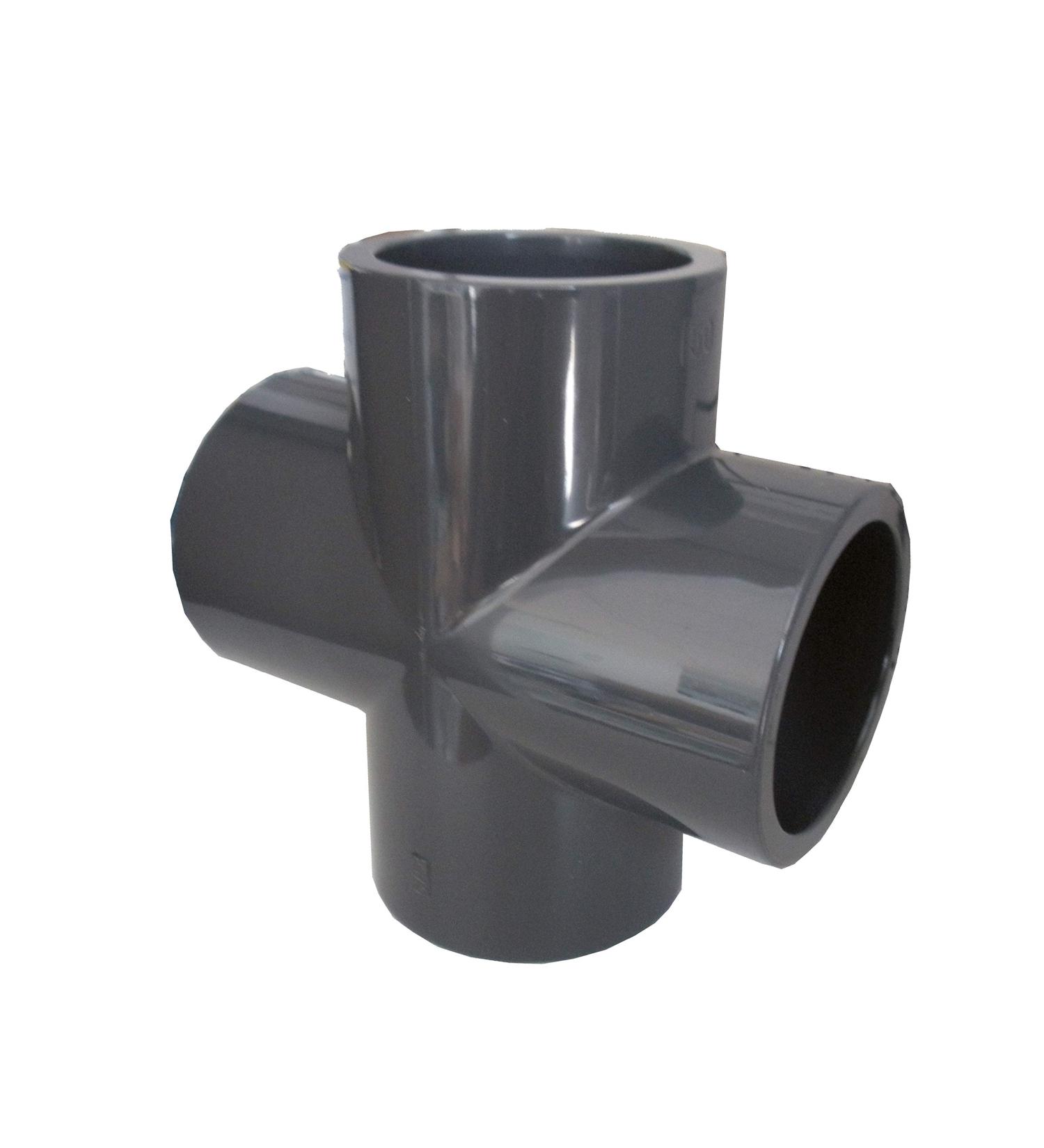 LionFlex PVC fittings connectors (PVC crosspiece)