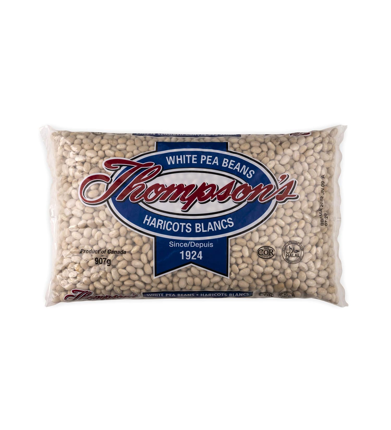 Thompson's White Pea Beans 12 unit Case 907 g (Pack of 12) - Buy Online on GoSupps.com