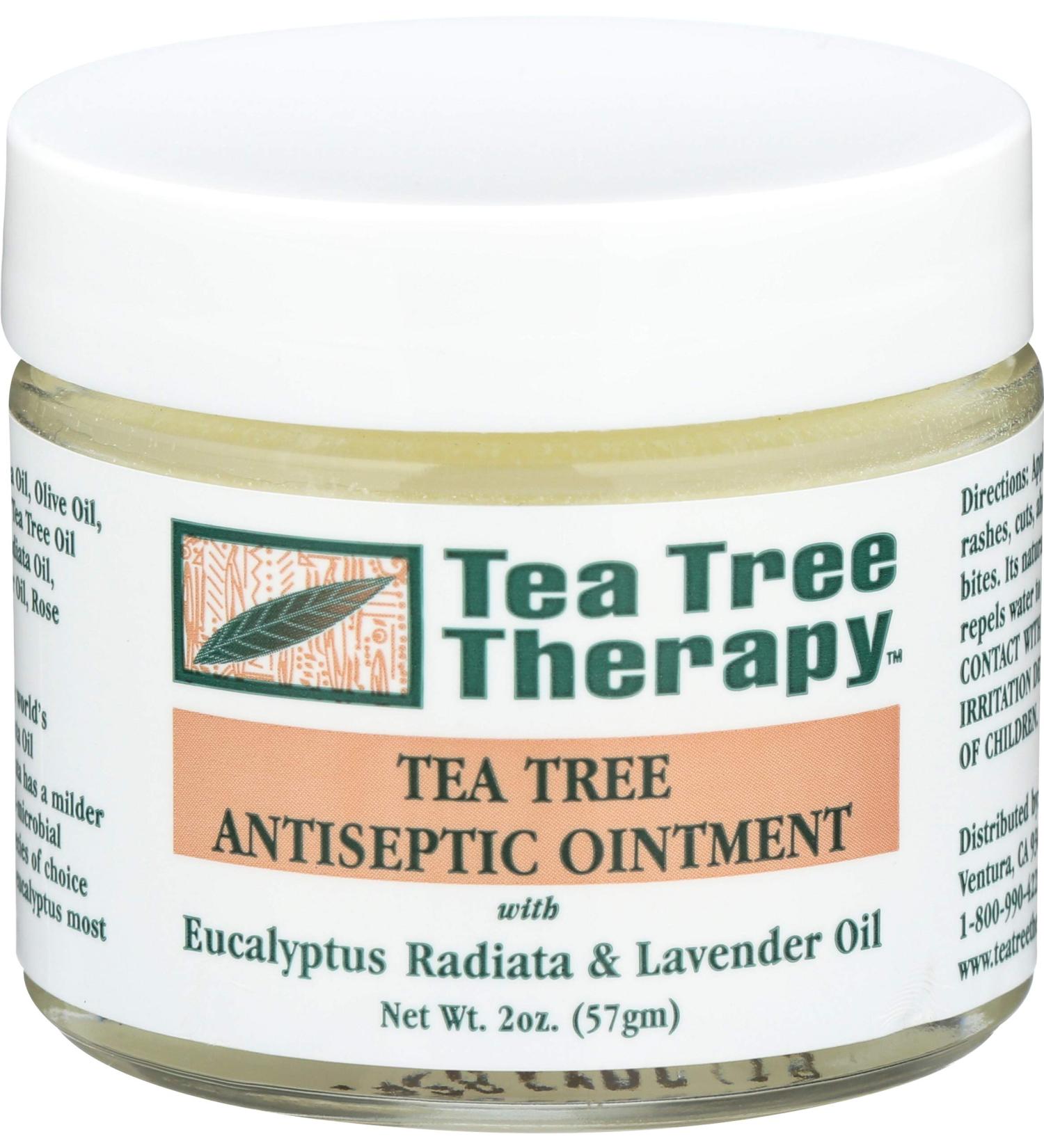 Tea Tree Therapy Antiseptic Ointment 2oz | Natural skin care solution - Buy Online on GoSupps.com