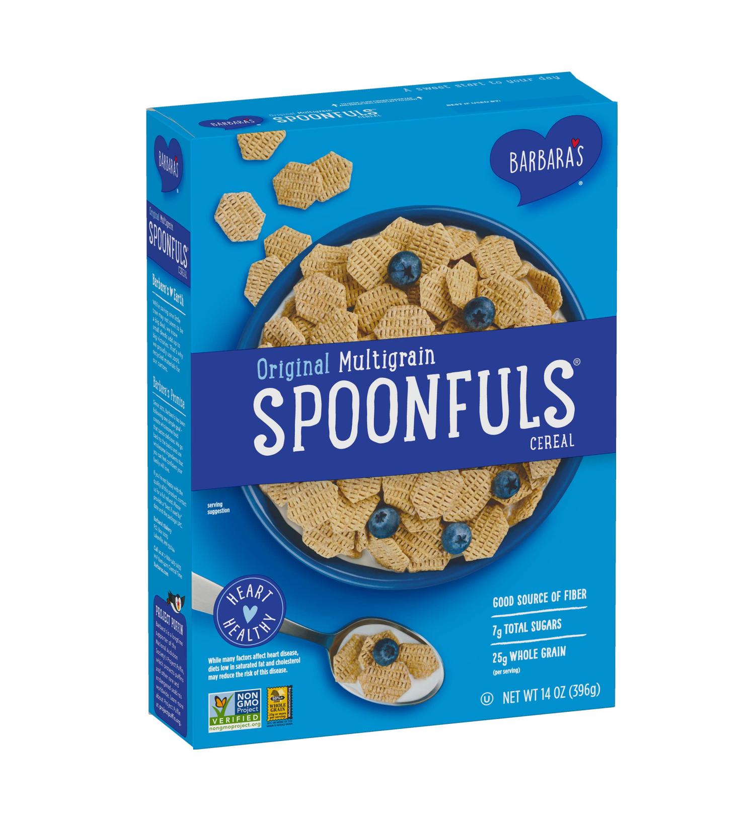 Barbara's Heart Healthy Multigrain Cereal - Non-GMO, 14 Oz Box (Pack of 12) - Buy Online on GoSupps.com
