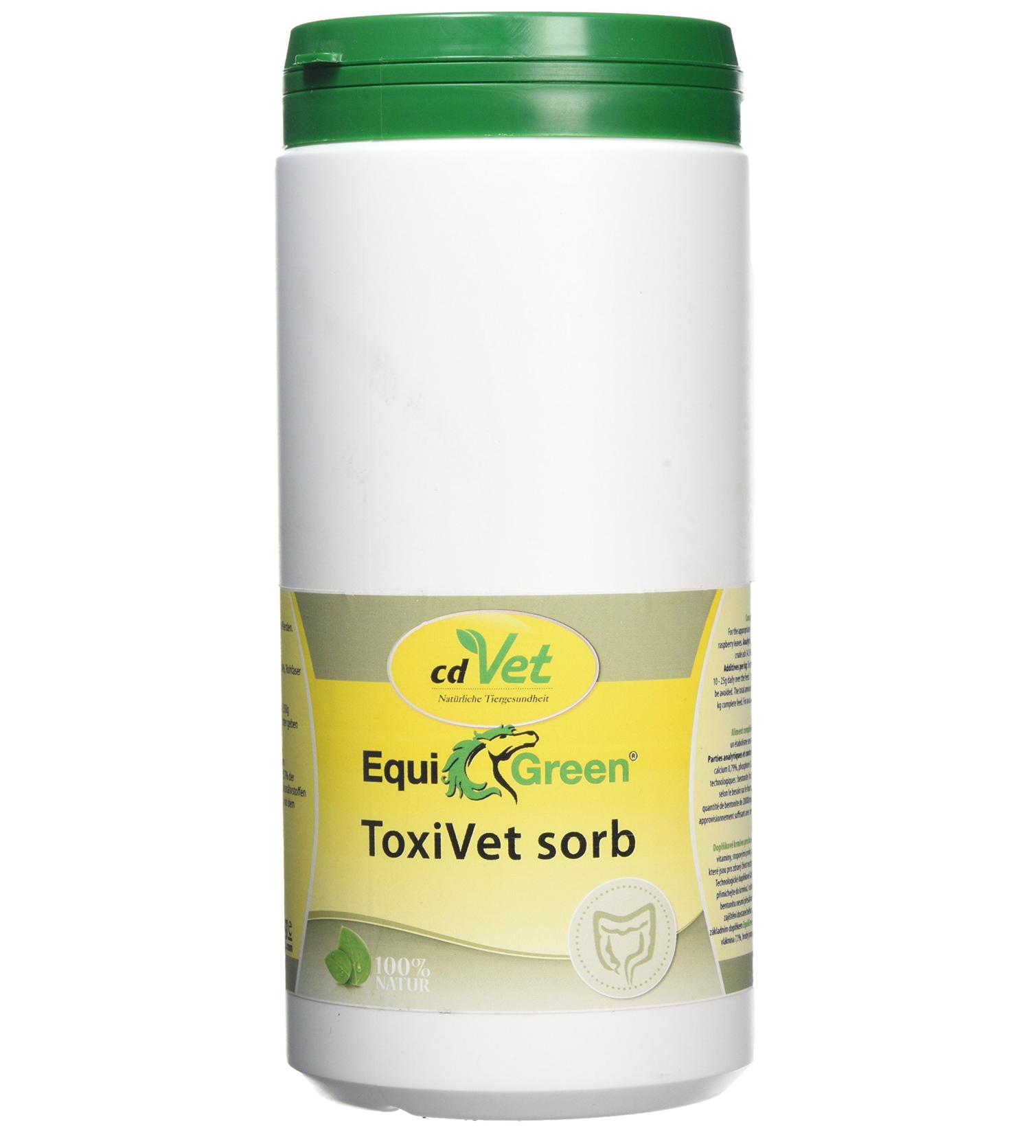 Buy CDVet Equigreen Toxivet Sorb 900g - Natural Detox for Horses | International Shipping Available - Buy Online on GoSupps.com