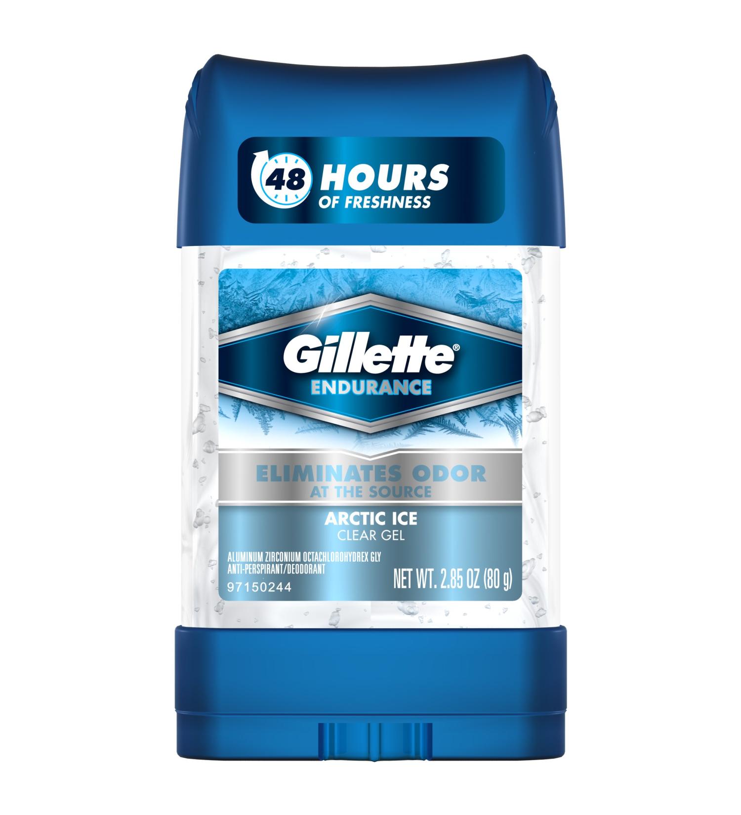 Gillette Arctic Ice Deodorant 2.85 oz - Long-lasting Freshness - Buy Online on GoSupps.com