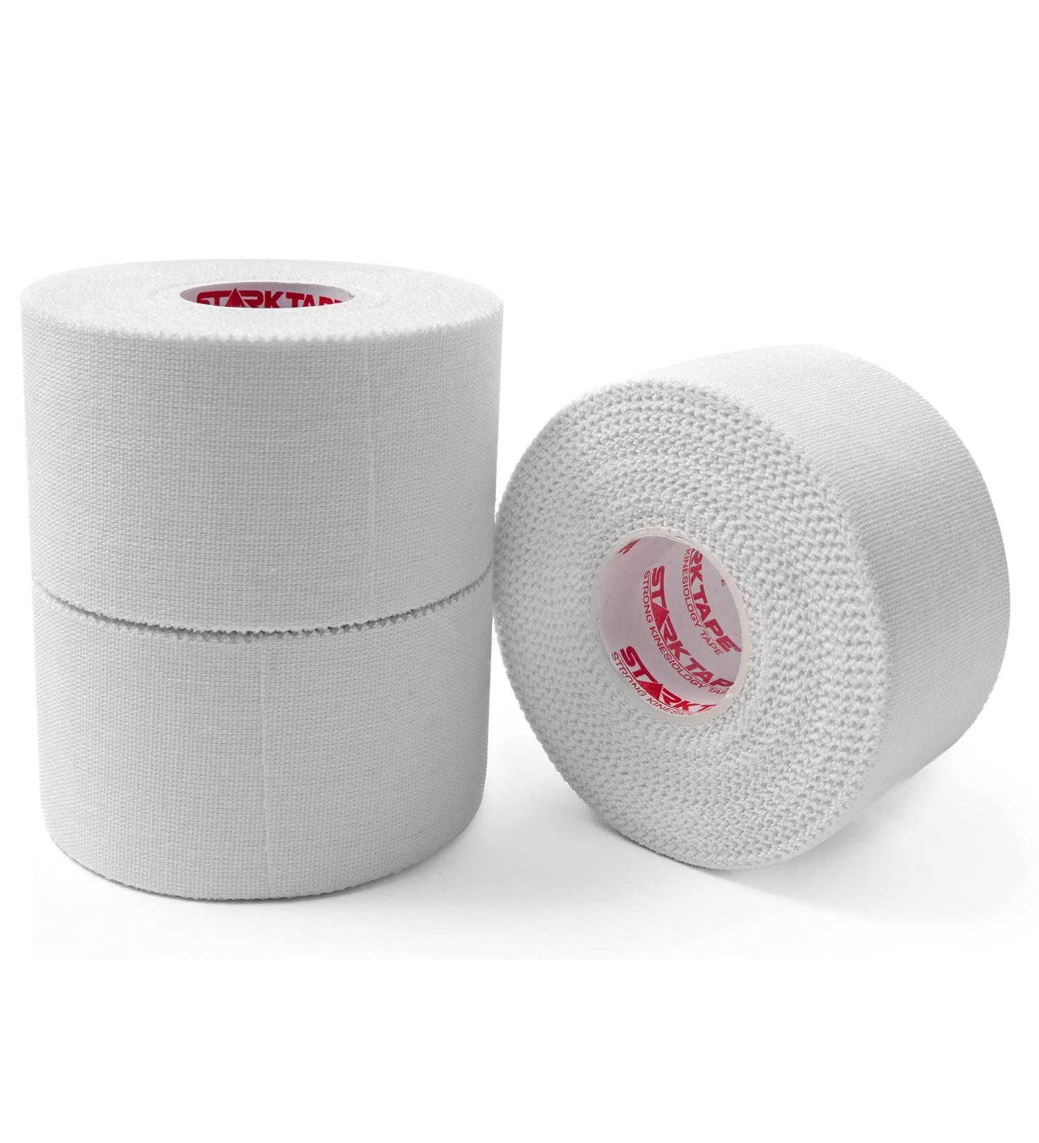 Athletic Tape (3 Pack / 32 Pack) for Ankle  Wrist  and Injury Taping. 15 Yards Per Roll  Easy to Tear  No Sticky Residue Skin-Friendly - Helps Protect Prevent Injuries  Promotes Faster Healing WHITE 3 - Buy Online on GoSupps.com