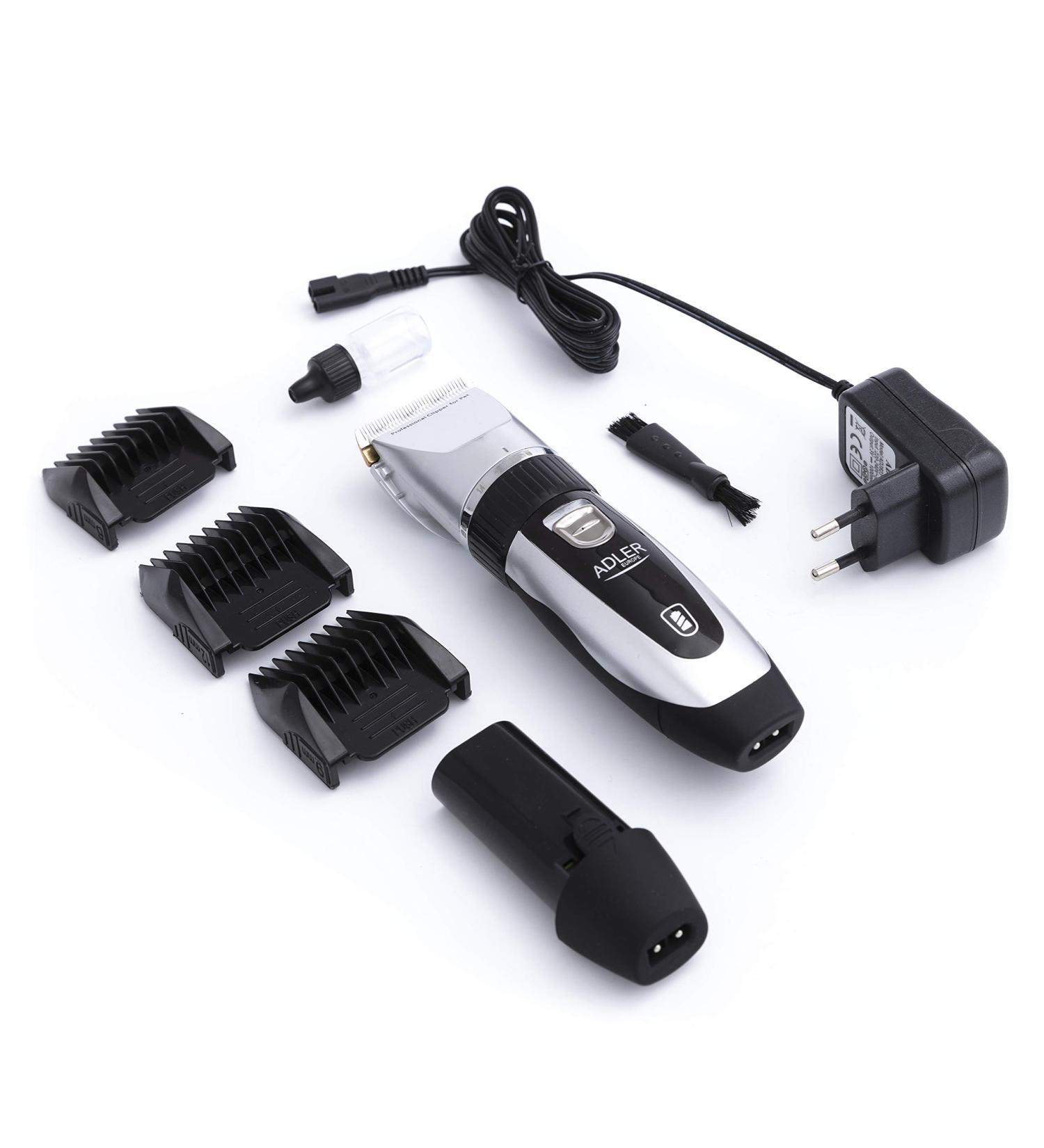Adler AD 2823 Animal Clipper & Hair Trimmer Silver | Best International Shipping - Buy Online on GoSupps.com