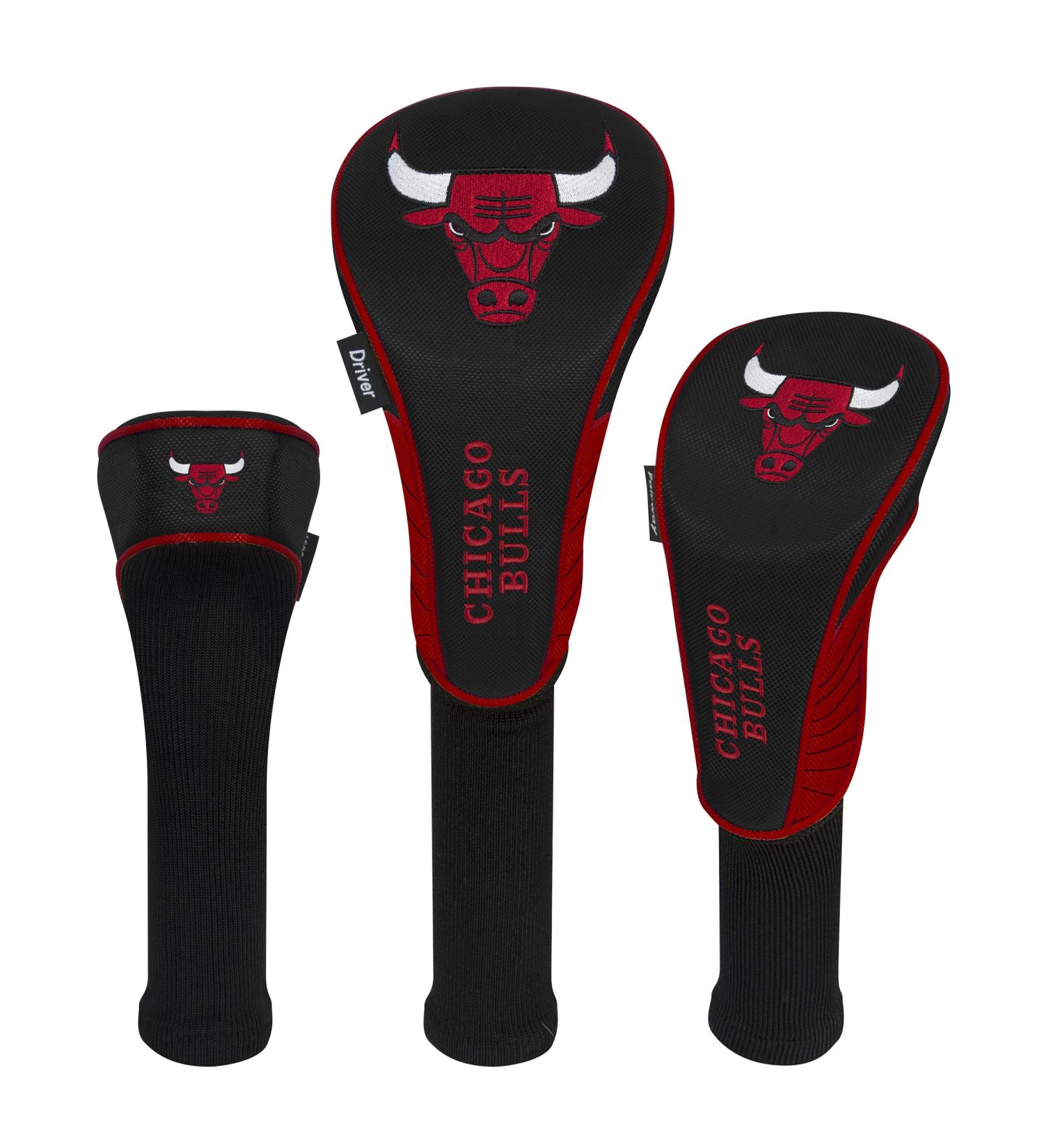 Team Effort NBA Headcover 3 Pack Chicago Bulls