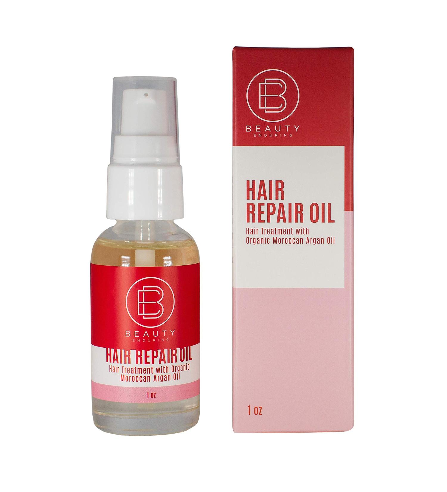 RawChemistry Argan Hair Repair Treatment Oil (1oz) by Beauty Enduring - Moroccan Argan, Avocado, and Sunflower Oil Blend for Natural Dry Hair Growth - Buy Online on GoSupps.com