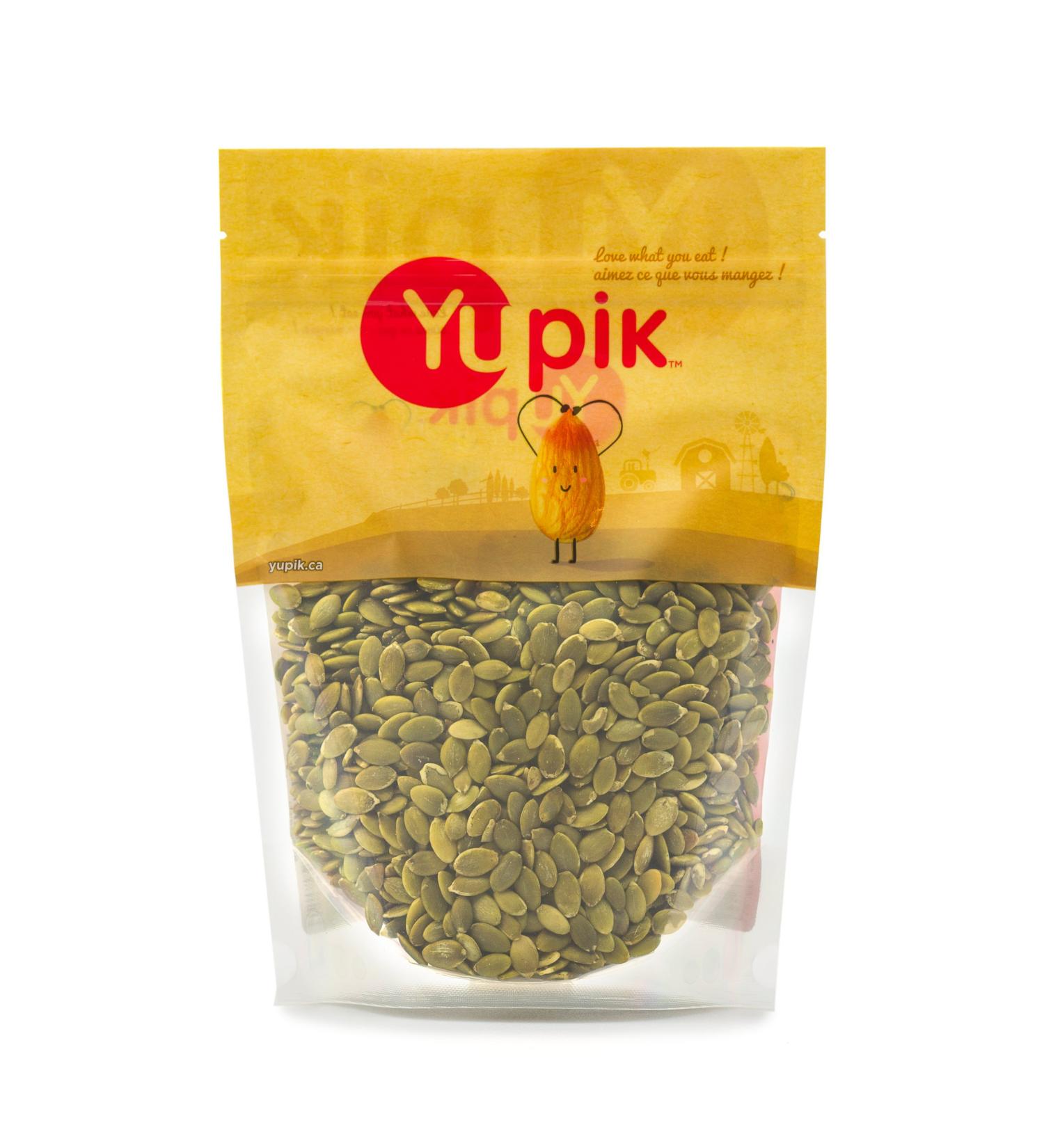 Buy Yupik Raw Shelled Pumpkin Seeds (Pepitas) 1 lb | Healthy Snack & Baking Ingredient - Buy Online on GoSupps.com