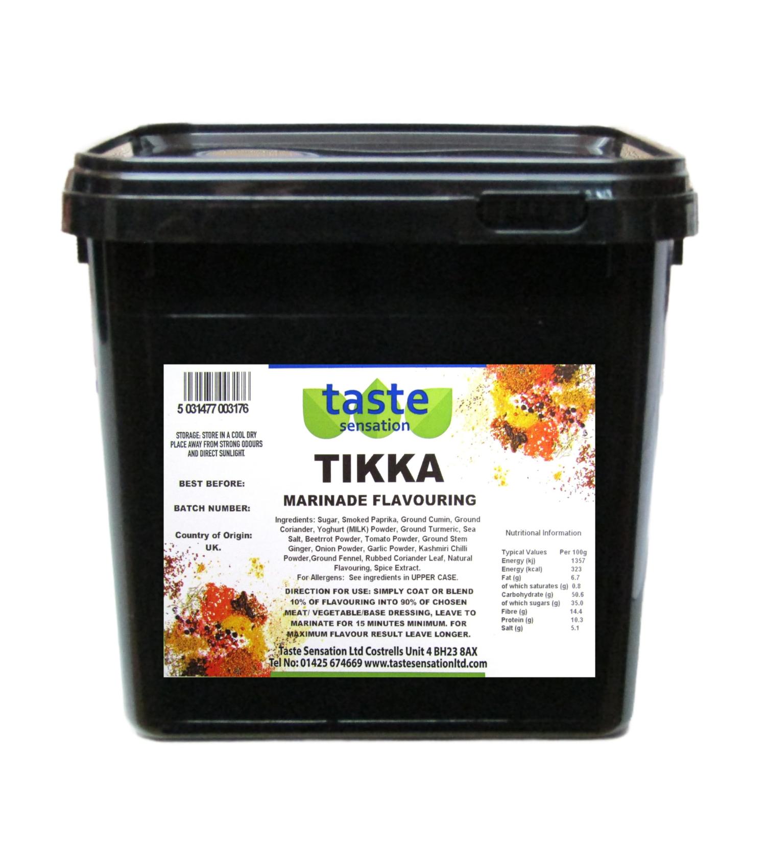 Tikka Marinade Flavouring - 2.5kg Catering Tub - Buy Online on GoSupps.com
