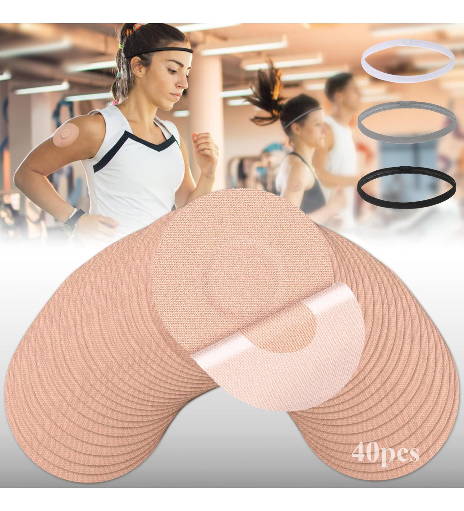 40 Pieces Freestyle Libre 3 Plasters - Waterproof Breathable & Skin-Friendly Patches for Freestyle Libre 2 & 3 Sensors - Perfect for Sports & Swimming - Buy Online on GoSupps.com