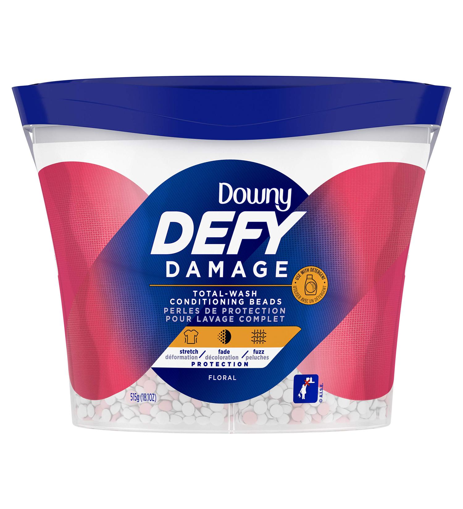 Downy Defy Damage Floral Fabric Conditioning Beads 18.1 oz - Fabric Softener - Pack of 1 - Buy Online on GoSupps.com