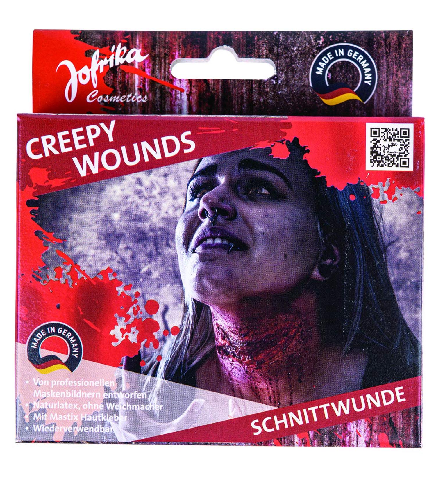 Buy Jofrika Creepy Wounds Cutting Wound 11g - Realistic Special Effects Makeup for Halloween & Cosplay | International Shipping Available - Buy Online on GoSupps.com