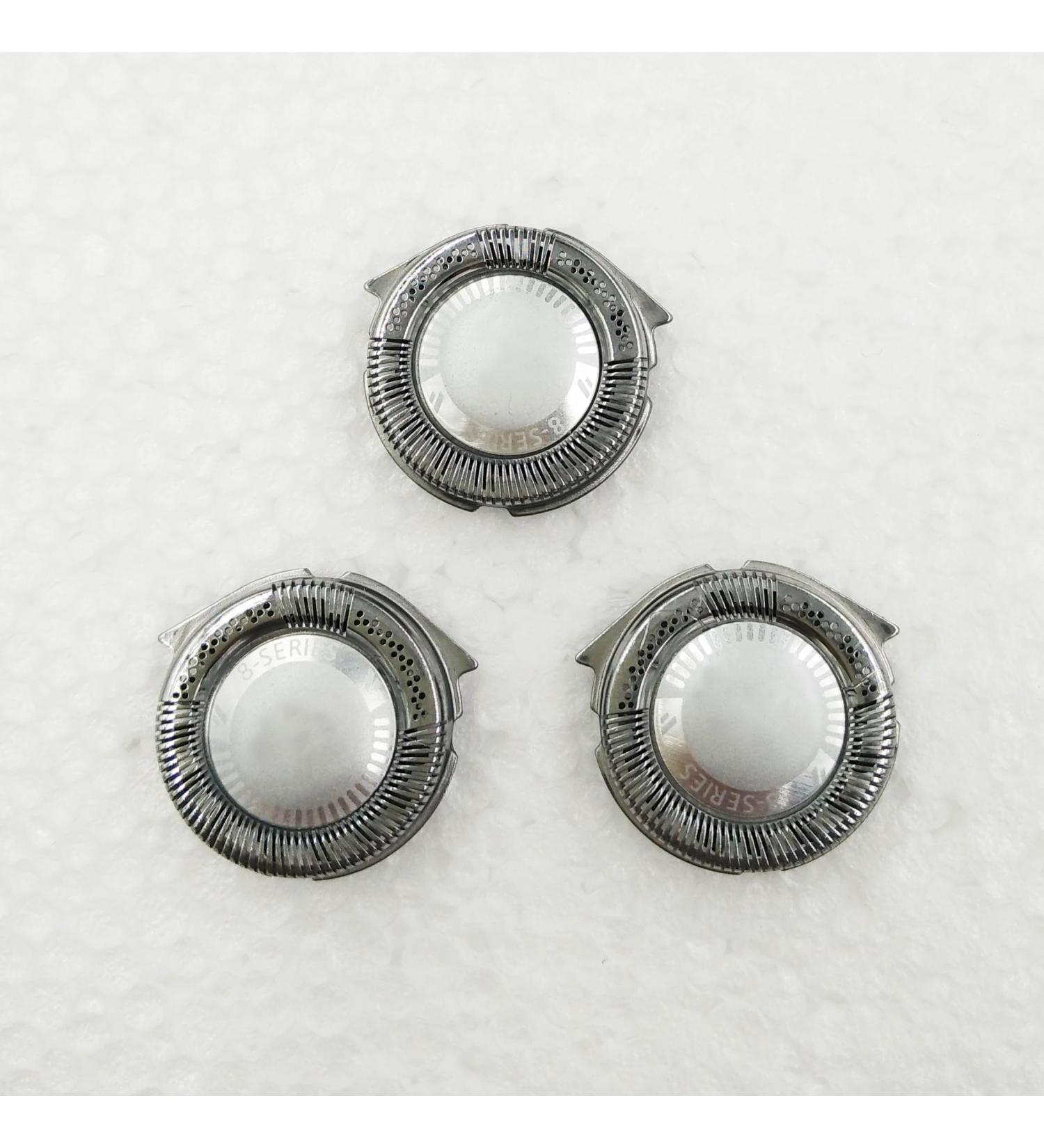 Generic Replacement Shaver Heads Cutter Blade Fit for Norelco Philips HQ8 HQ7890 PT860 HQ8445 HQ8870 PT870 HQ7200 HQ7330 AT890 AT750 AT790 AT810 AT830 AT880 AT890 AT920 PT710(Pack of 3)