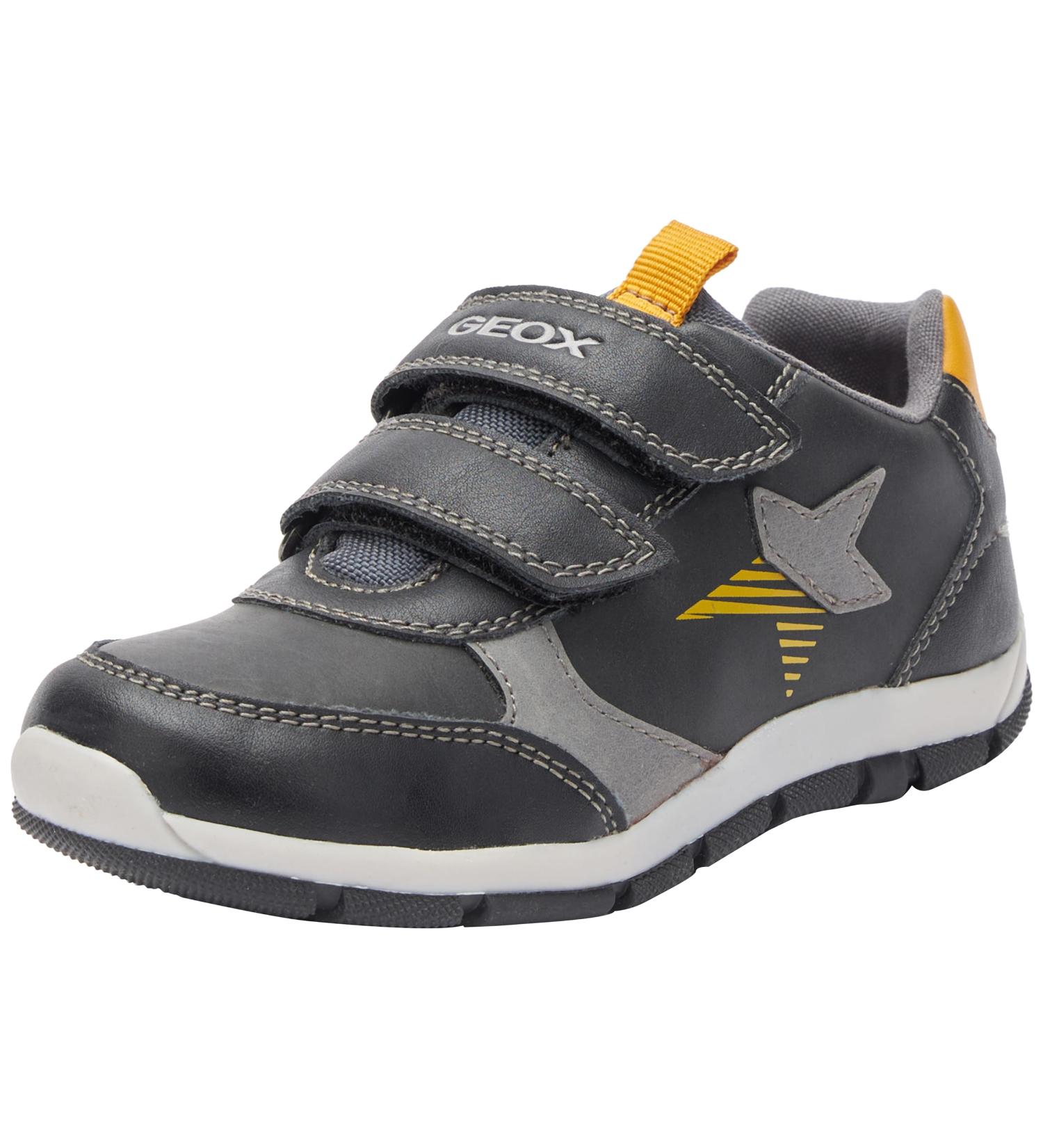 Geox Boy's B Heira Sneakers - Black Curry - Size 3.5 UK Child - Buy Online on GoSupps.com