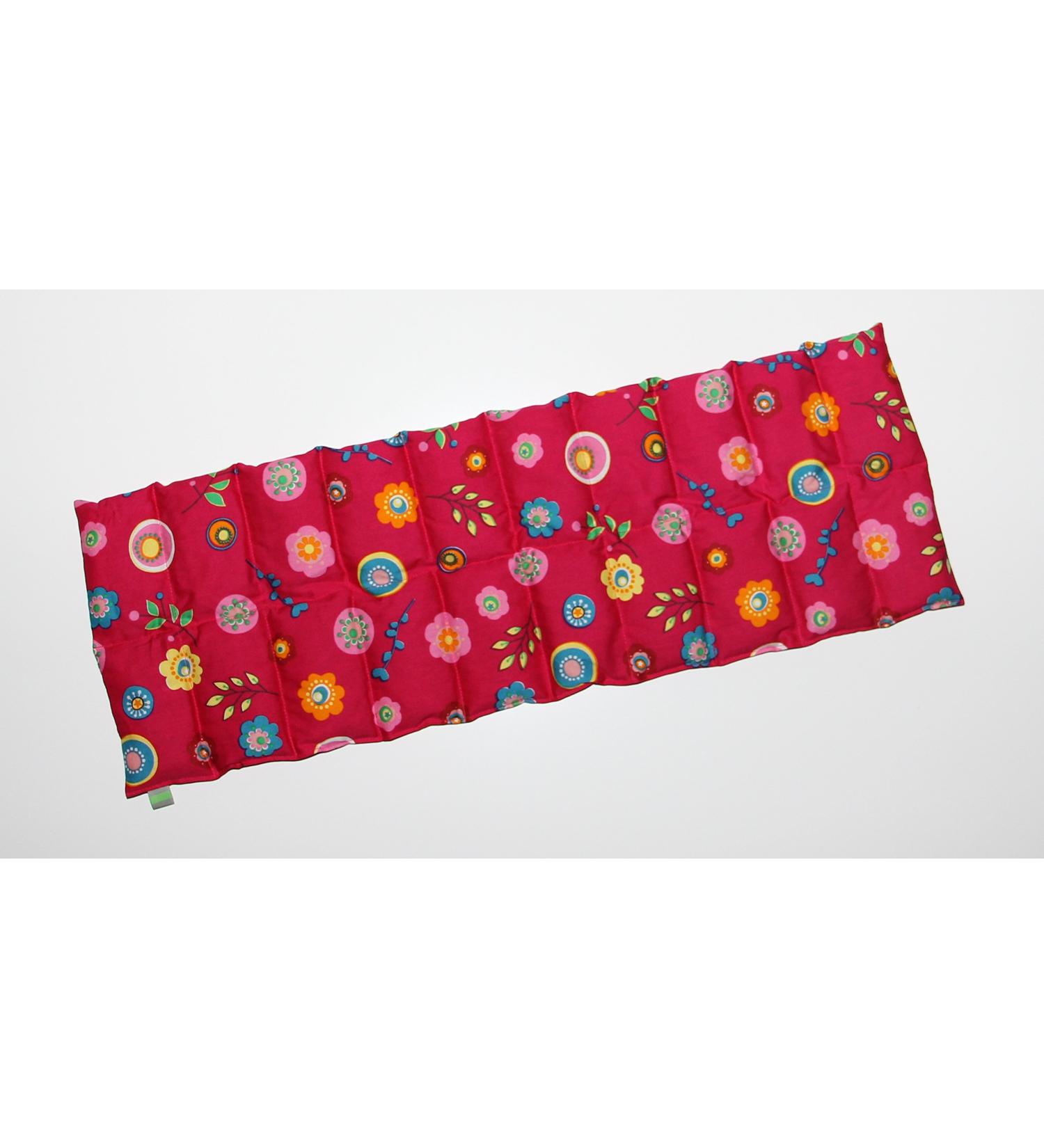 Spelt Pillow Dream Sleeper - 60x20 cm 20 Chambers Warm-Cold - Pink Floral | International Shipping - Buy Online on GoSupps.com