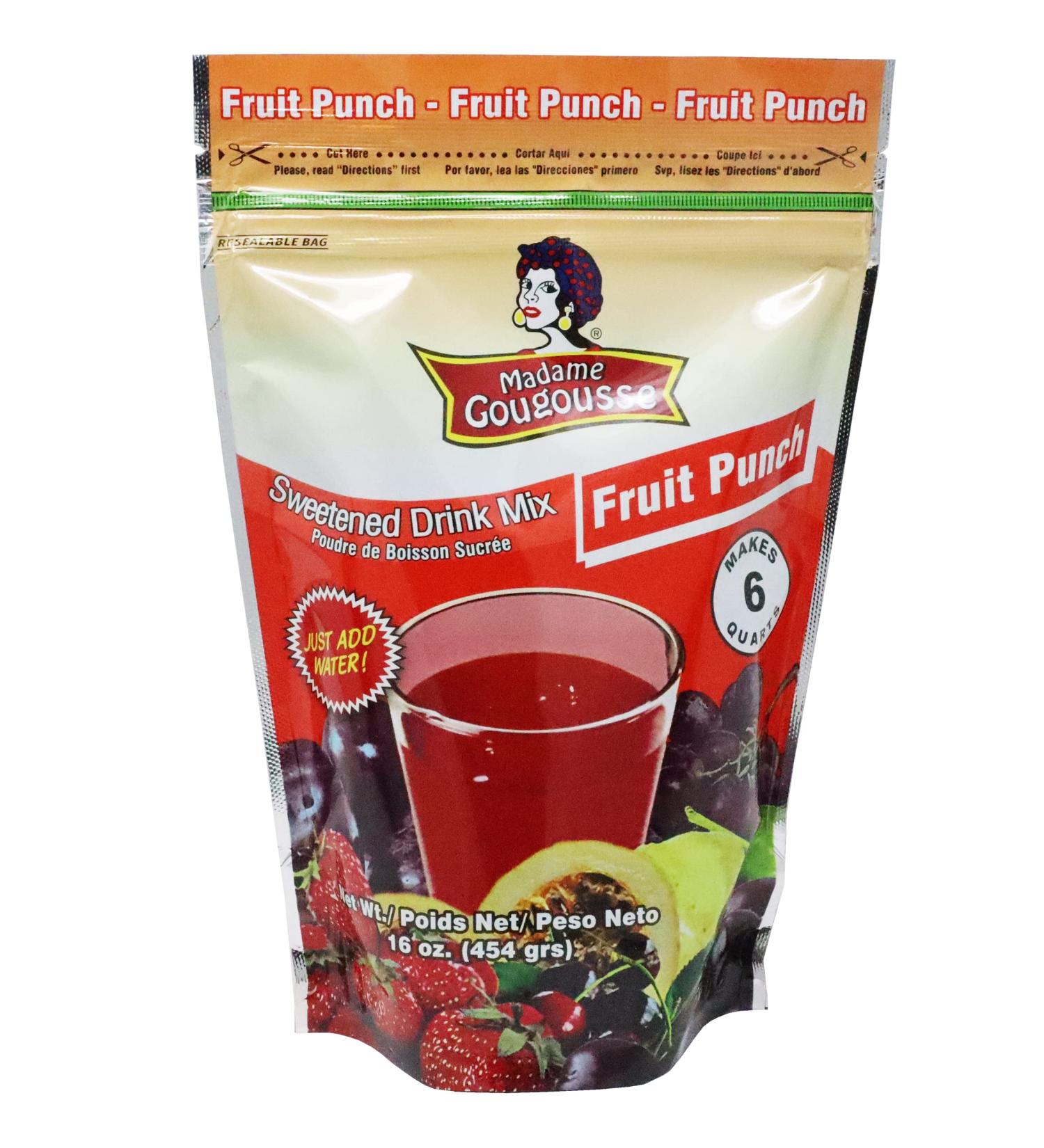 Madame Gougousse Fruit Punch 16 oz - Refreshing and Delicious Drink Option - Buy Online on GoSupps.com