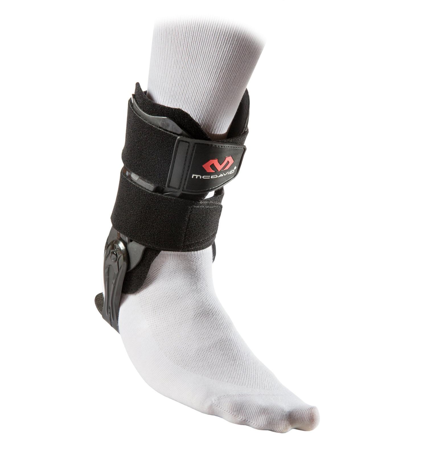 McDavid 197 Ankle V Brace with Flexible Hinge for Ankle Support and to Help Prevent Ankle Sprains and Injuries Large