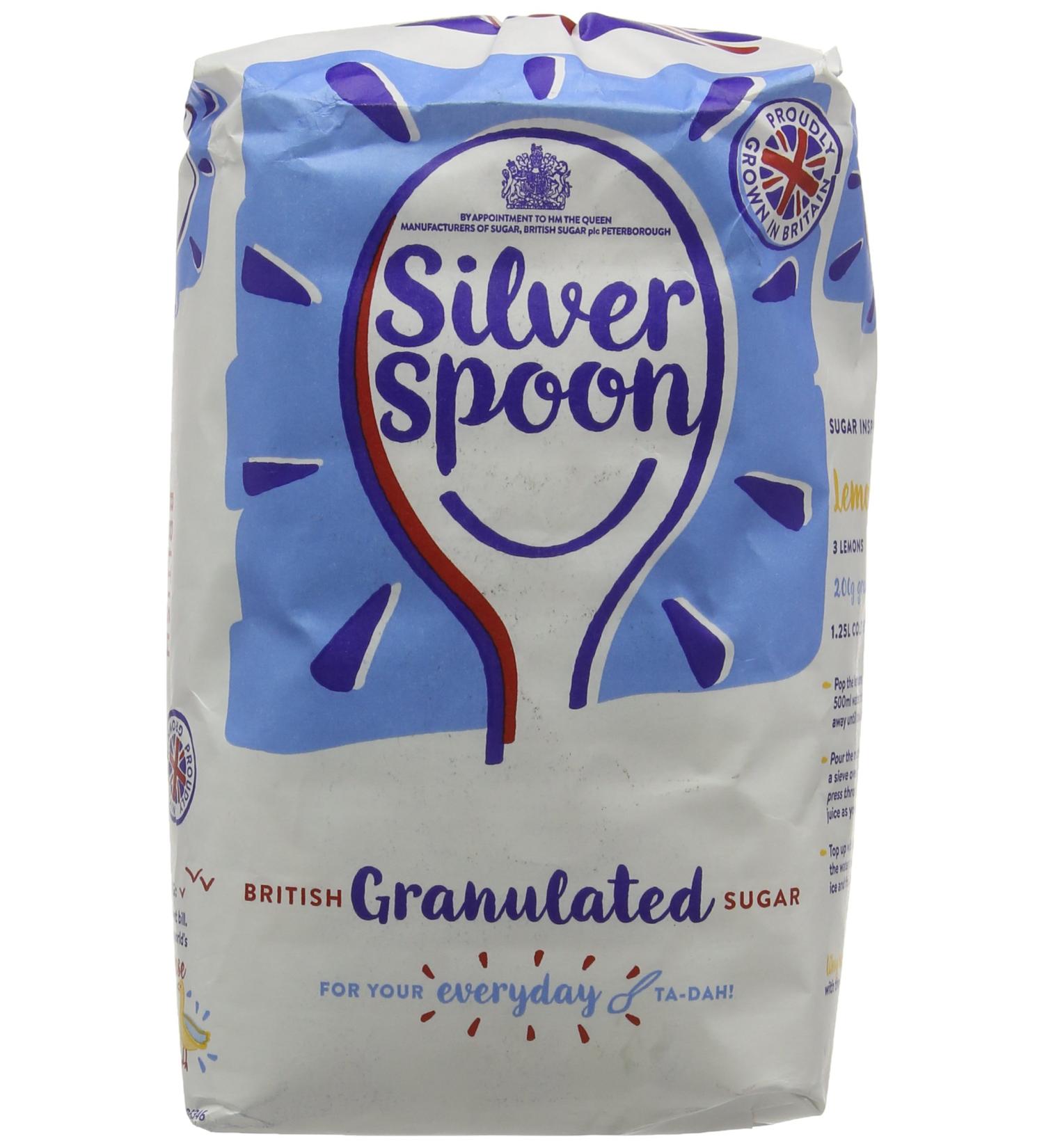 Silver Spoon Granulated Sugar 2 kg (Pack of 1) - Buy Online on GoSupps.com