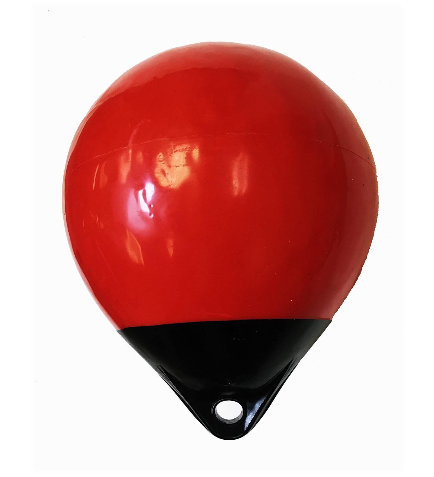 KUFA Sports Floats and Mark Buoy for Crab Pot and Prawn po A Series 15" Red/Black inflatable Buoy