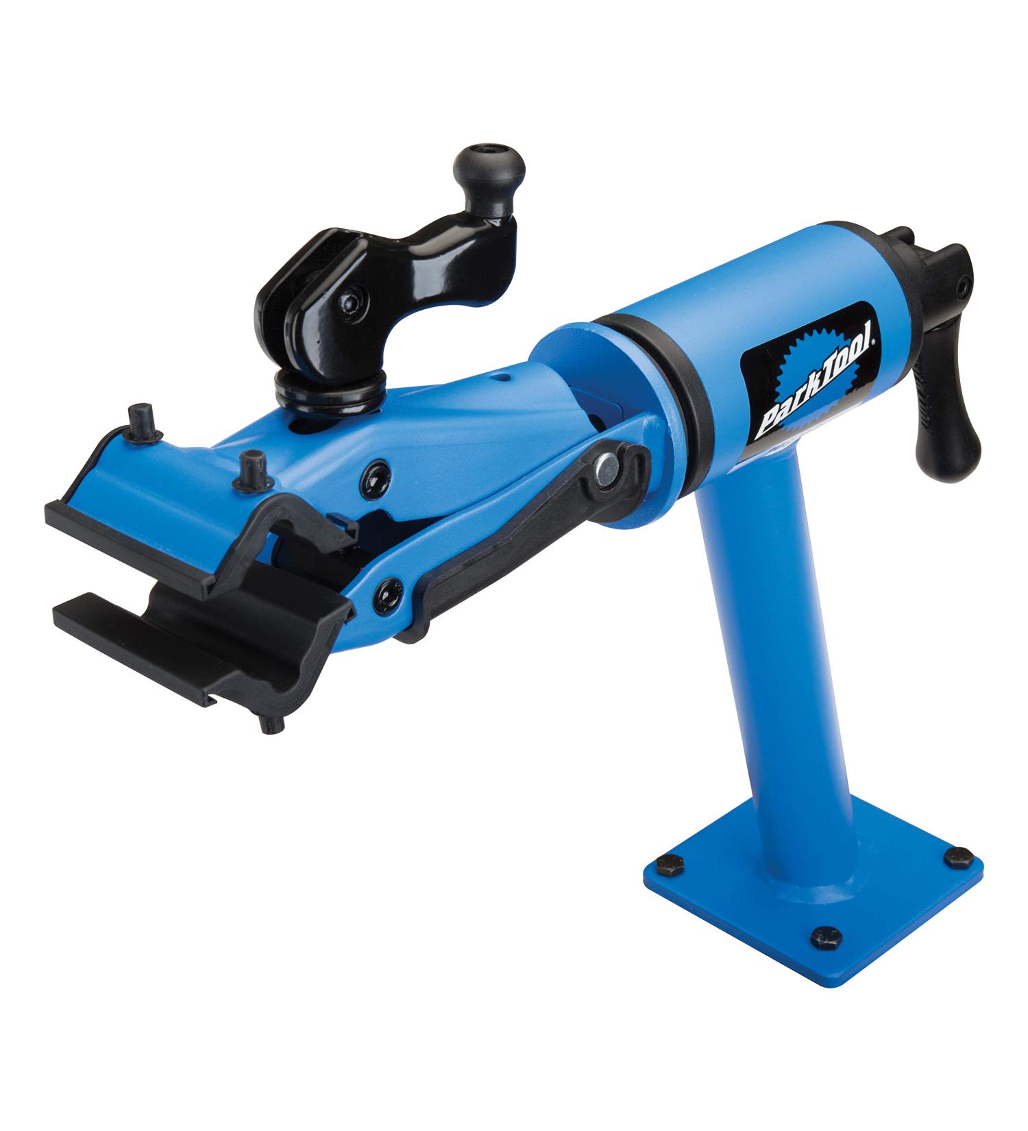 Park Tool PCS-12.2 - Home Mechanic Bench-Mount Repair Stand Black/Blue