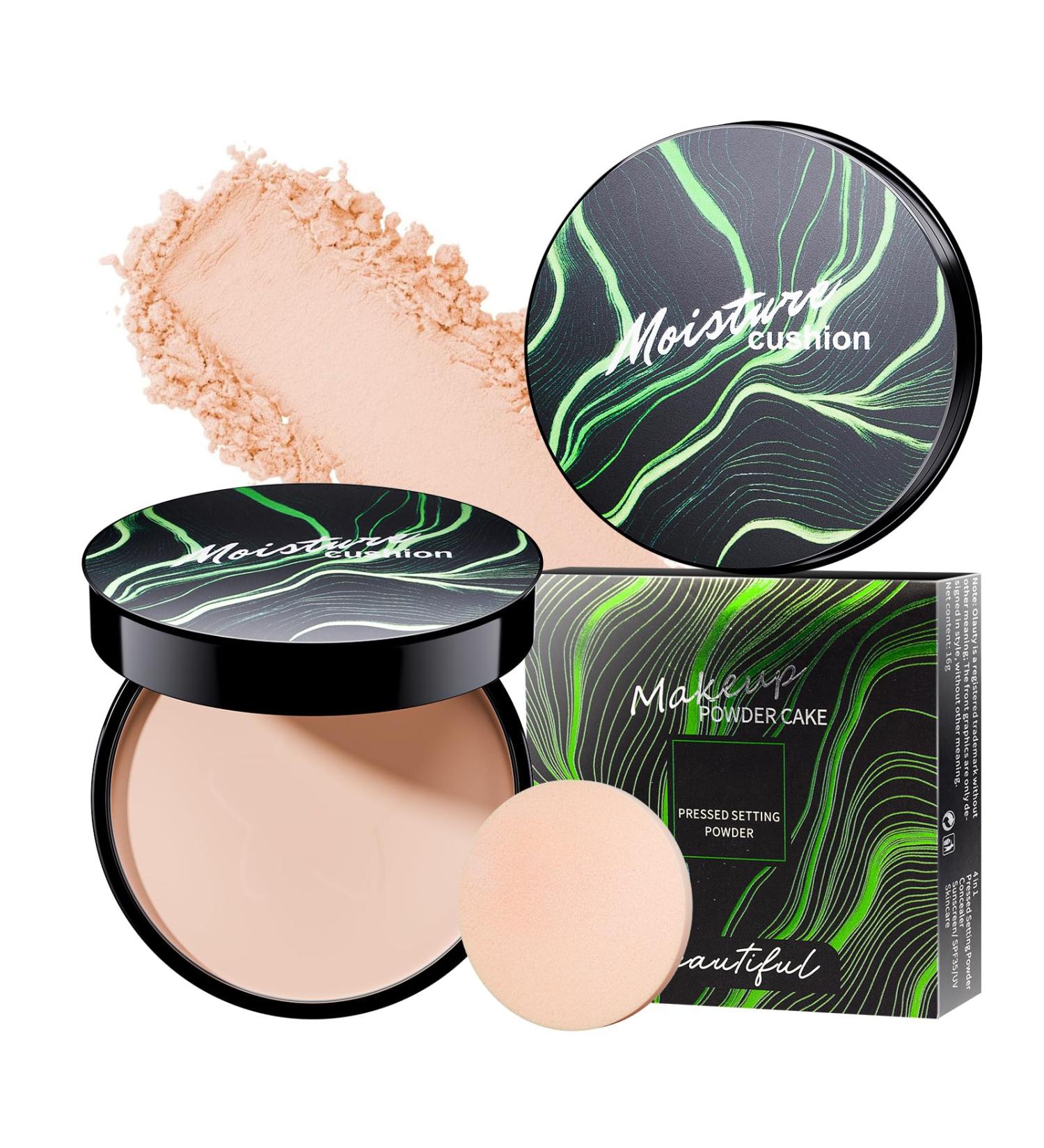 Face Setting Powder Makeup - Waterproof Long-Lasting Oil Control Poreless & Matte Finish for All Skin Types - Cruelty-Free Natural Powder - Buy Online on GoSupps.com