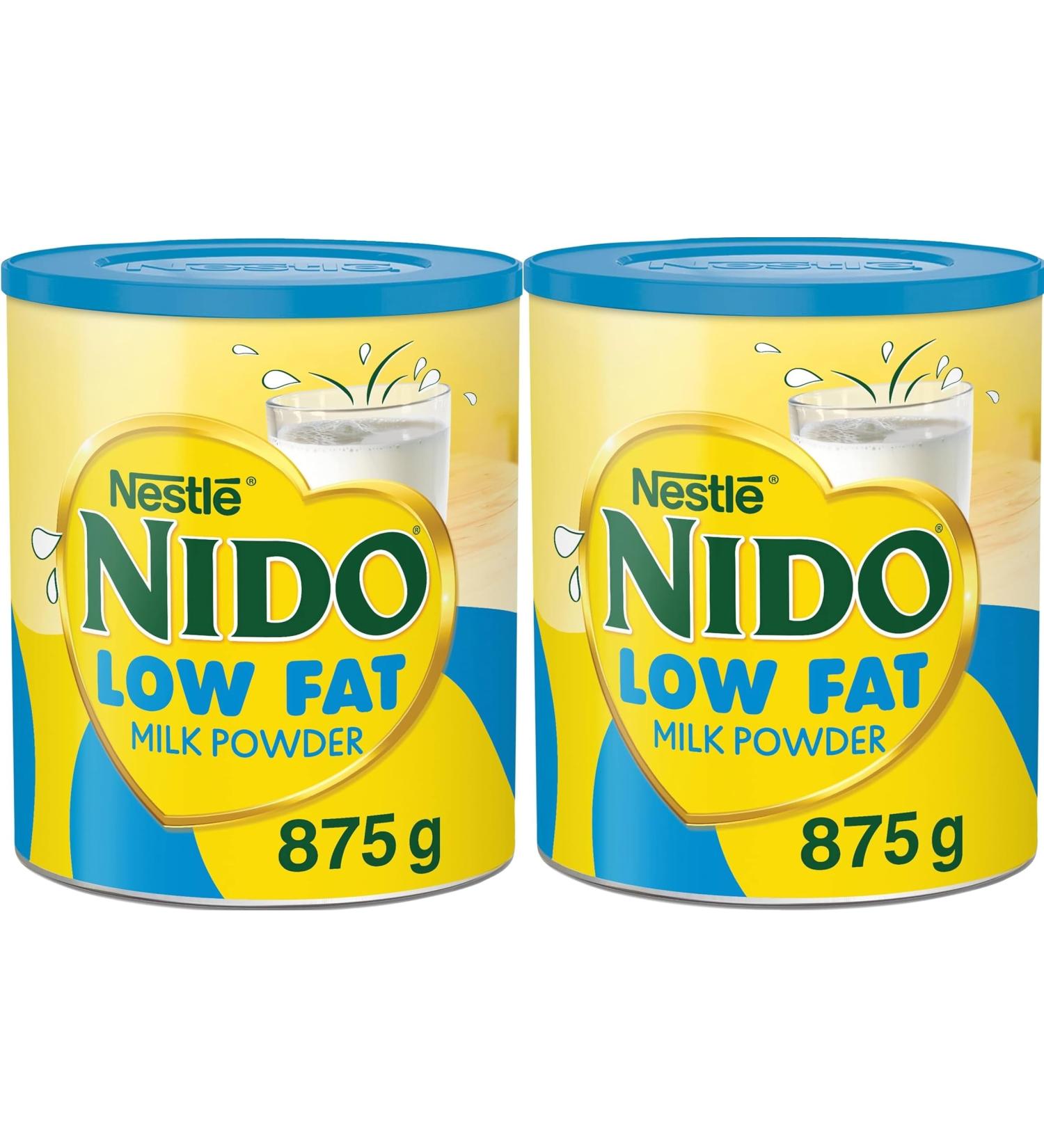 Nestl NIDO Low Fat Milk Powder (Pack of 2 Each 875g) - Buy Online on GoSupps.com