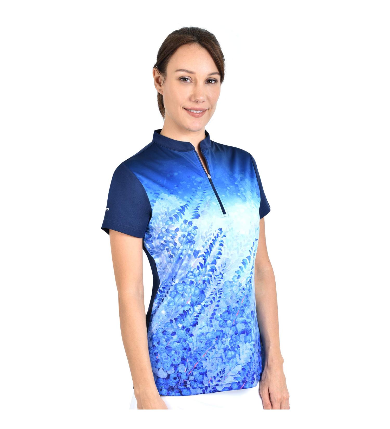Savalino Women's Bowling Shirt Navy 3X-Large - Professional Bowling Jersey for Ladies S-4XL - Buy Online on GoSupps.com