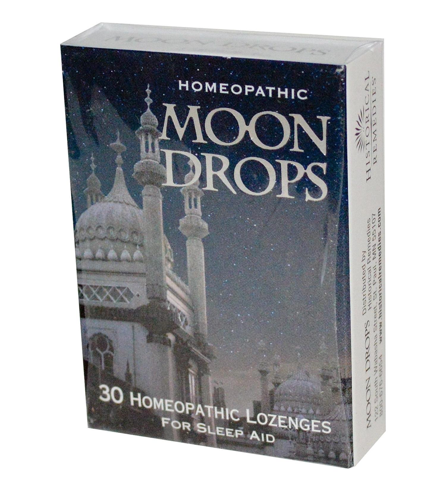 Historical Remedies Moon Drops for Sleep Aid - Case of 12 - 30 Lozenges