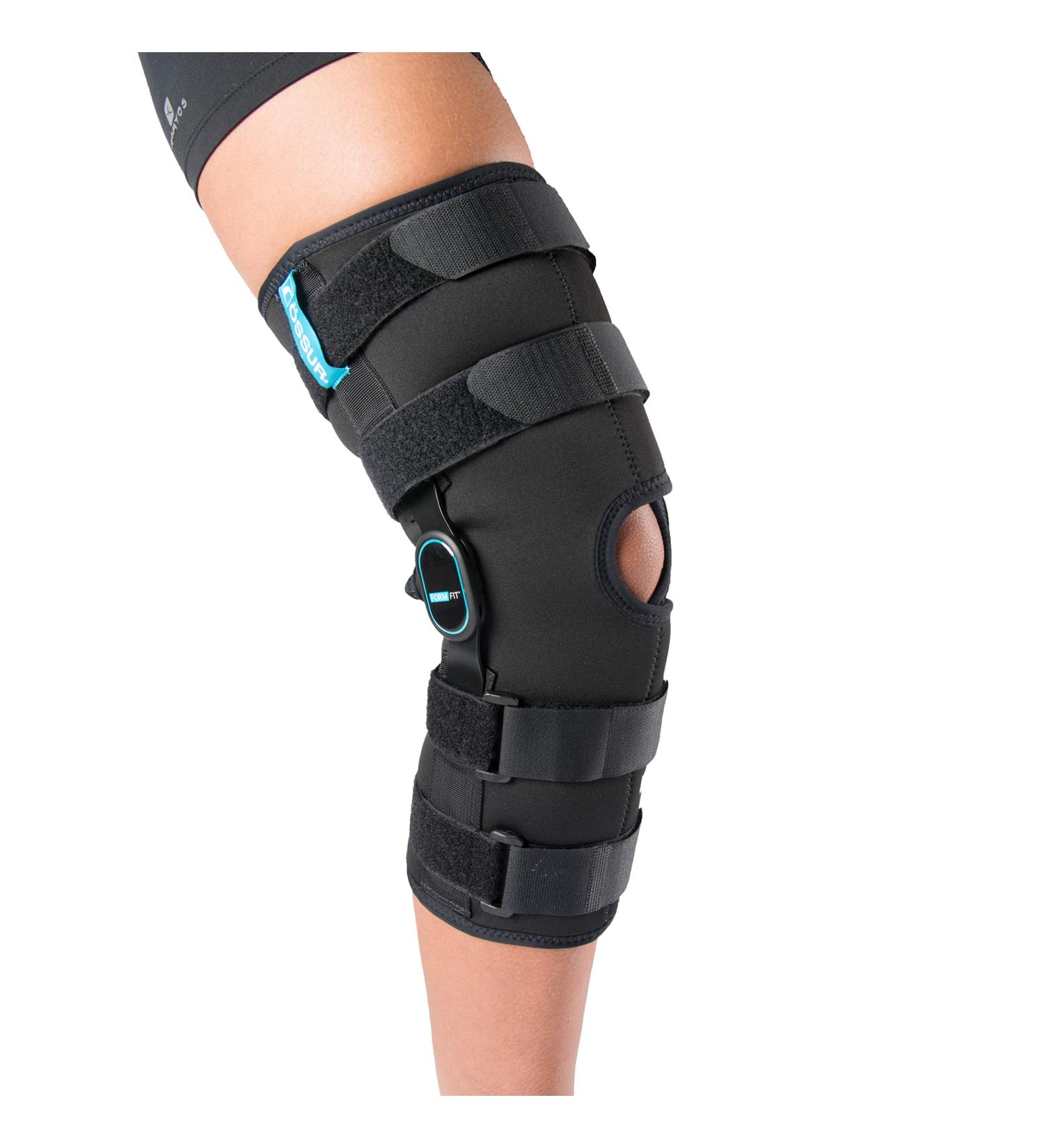 Ossur Formfit Knee ROM Brace - 16" Wrap for Quick Recovery | Breathable Fabric for ACL PCL MCL LCL Injuries | Long Large Size - Buy Online on GoSupps.com