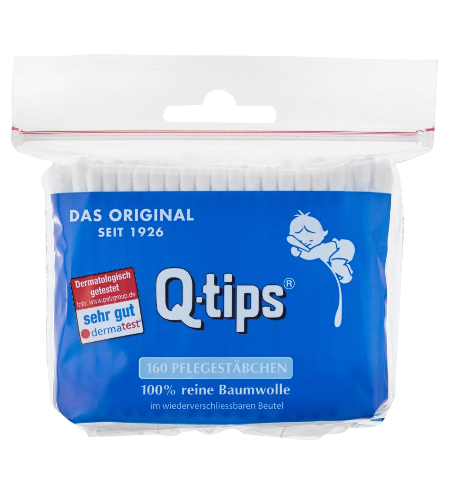 Q-Tips care sticks / cotton buds 160 pieces