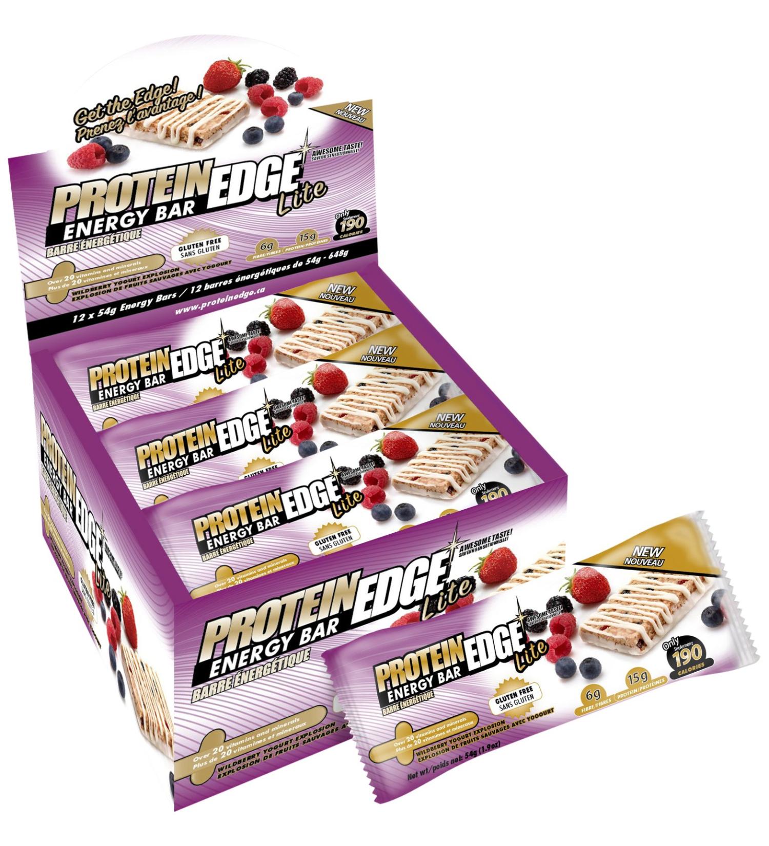 Protein Edge Wildberry Yogurt Explosion Lite 12 Count