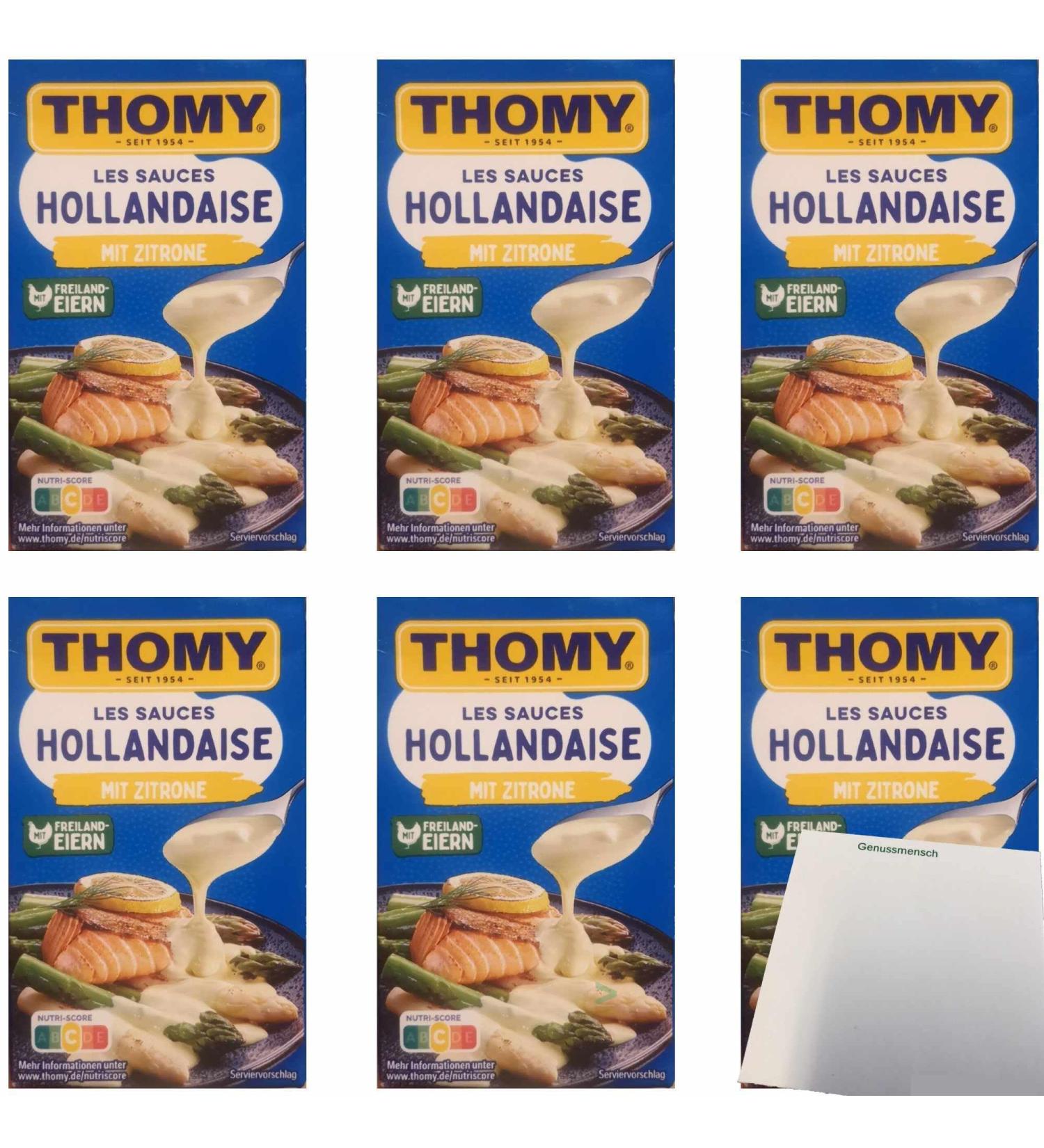 Buy Thomy Les Sauce Hollandaise with Lemon 6-Pack (6x250ml) - Premium Quality | International Shipping Available - Buy Online on GoSupps.com