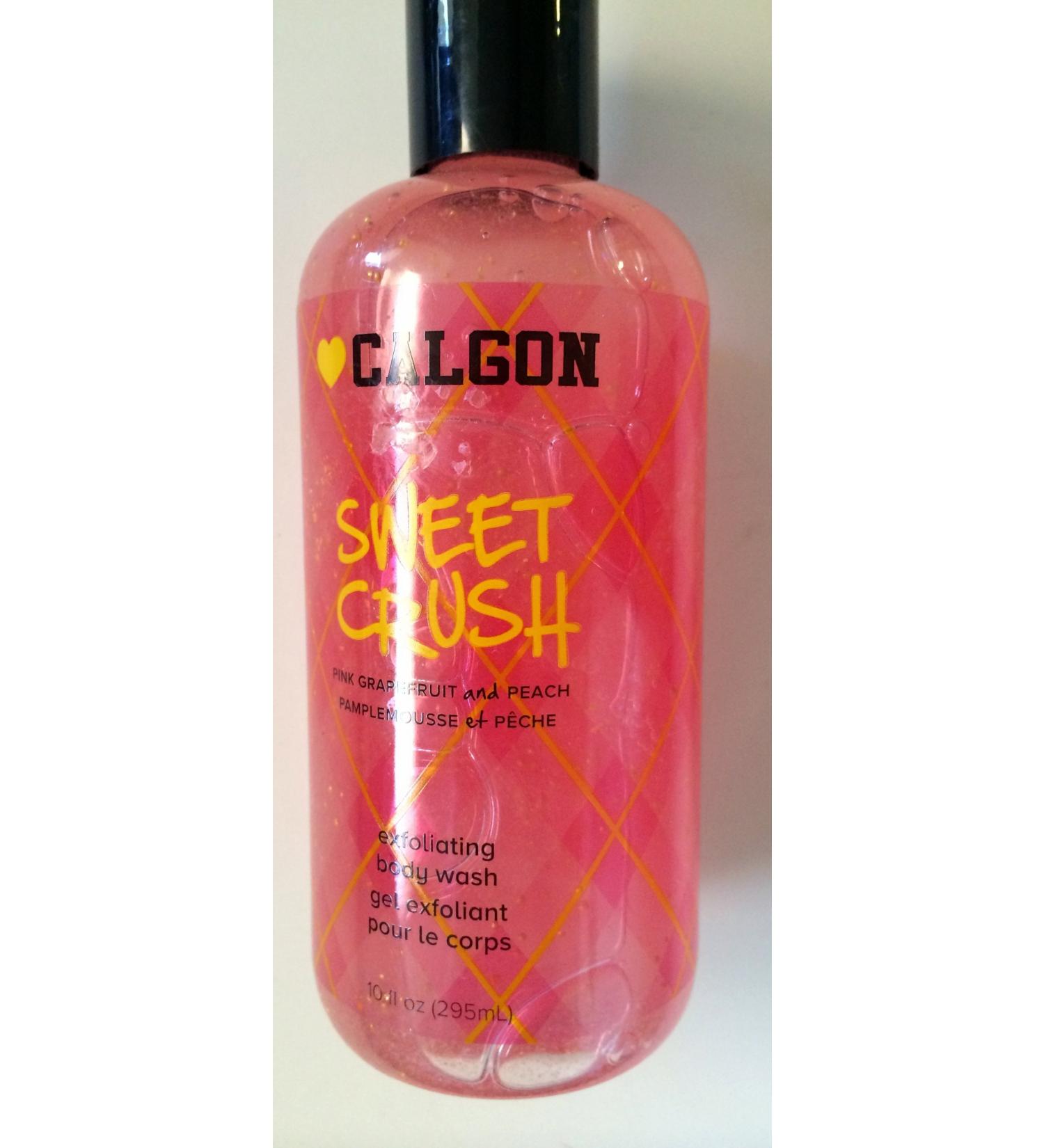 Calgon "Sweet Crush" Exfoliating Body Wash