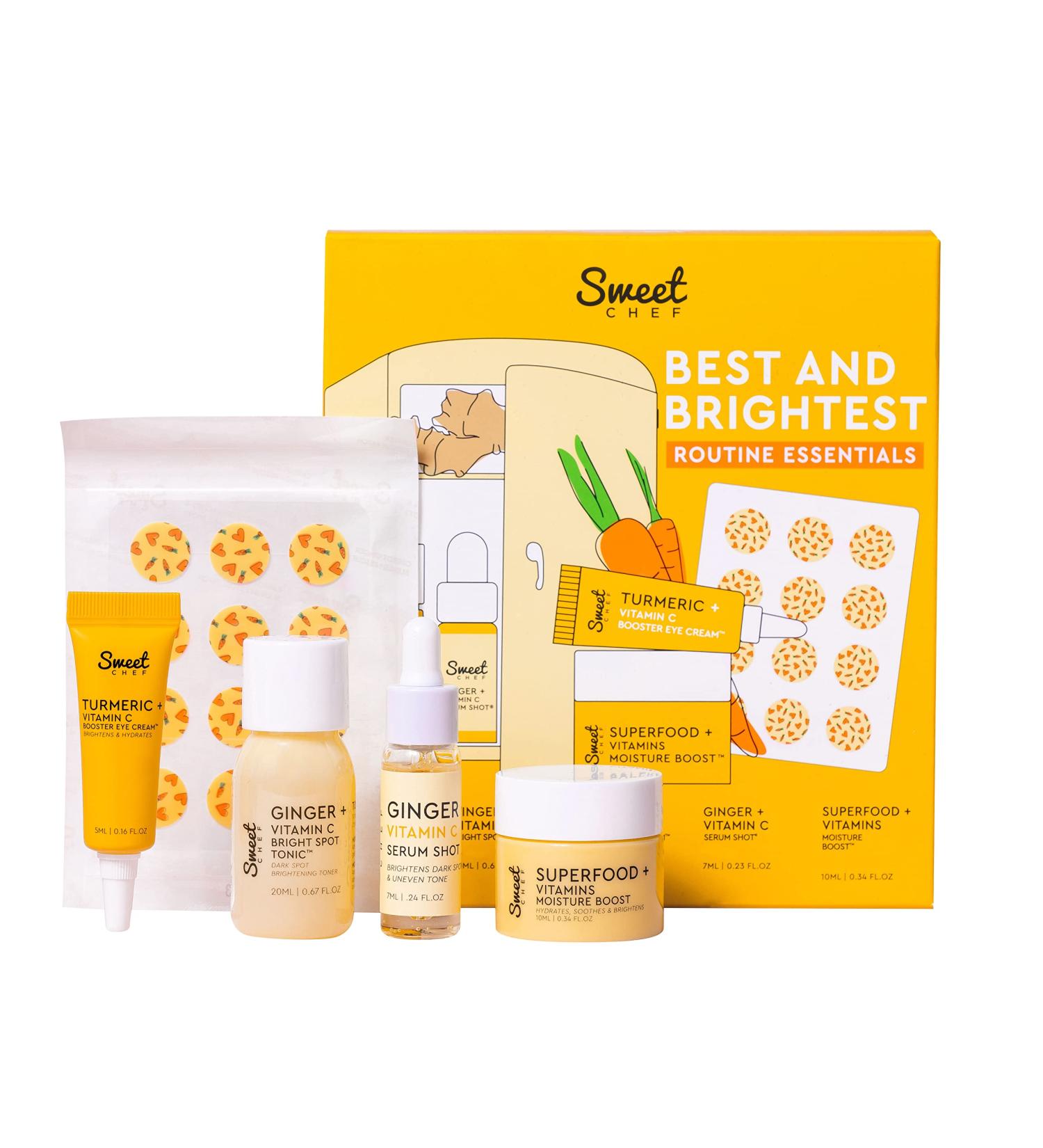 Sweet Chef Best & Brightest Essentials 5-Piece Travel Holiday Gift Set - Buy Online on GoSupps.com
