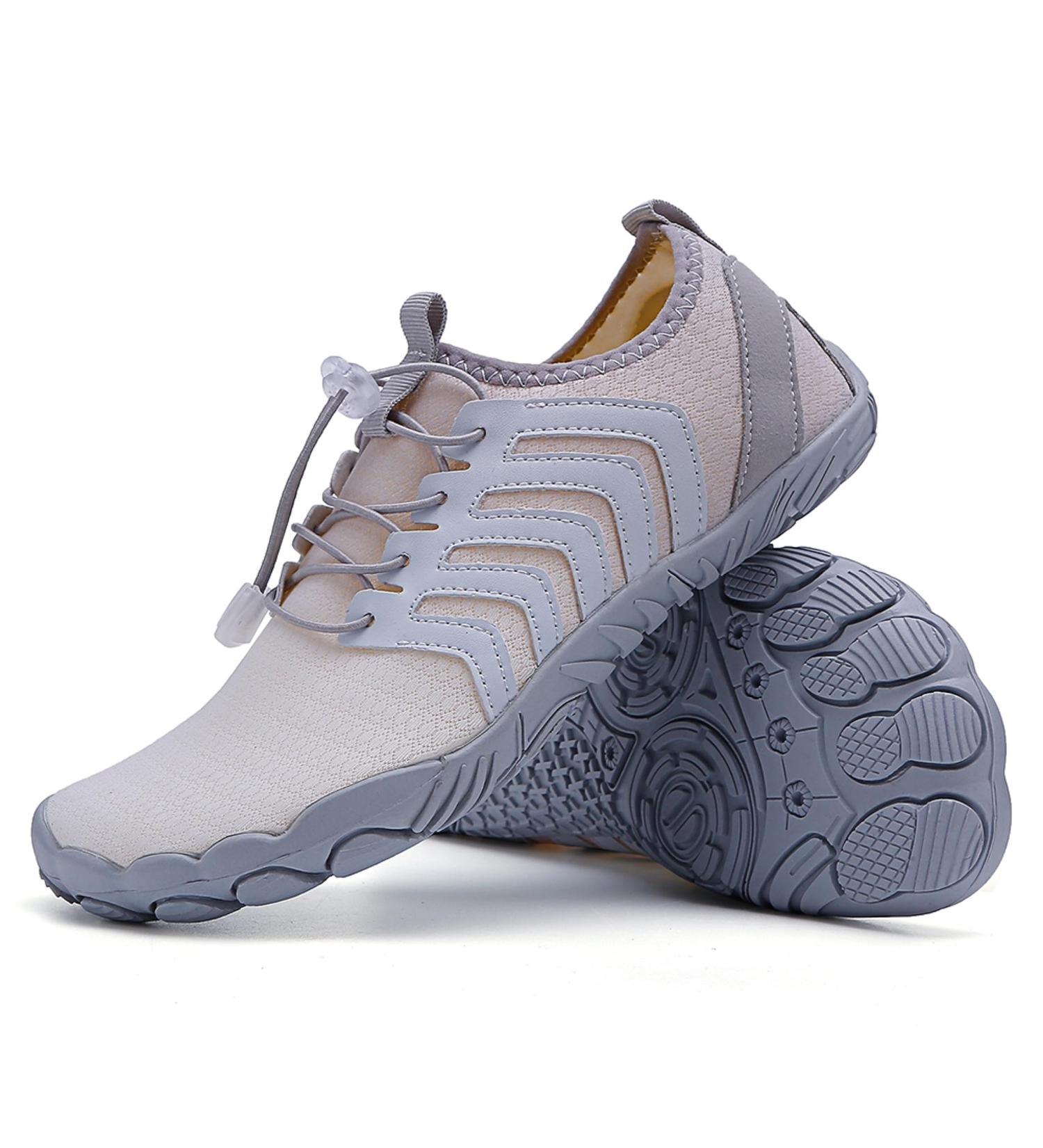 Free-Air Child Original Runner 2.0 Non-Slip Barefoot Shoes - Best Adventure Footwear - Gray 42 EU - Buy Online on GoSupps.com