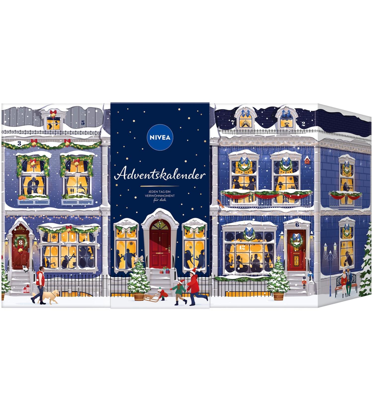 Nivea Advent Calendar 2022 - 24 Unique Pampering Moments | Christmas Care Set & Accessories | International Shipping Available - Buy Online on GoSupps.com