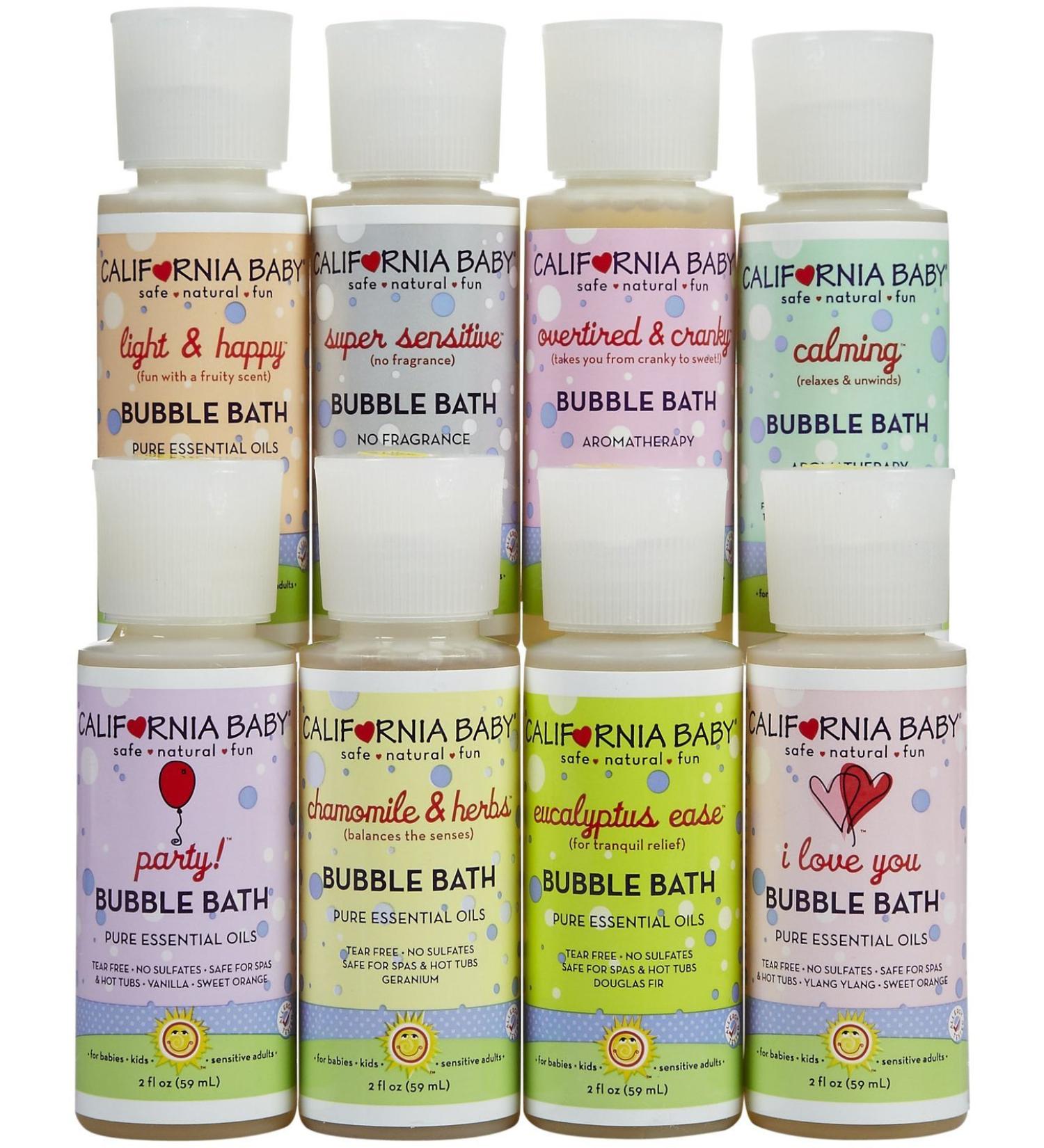 California Baby Bubble Bath Tote - Organic and Gentle Bath Time Essentials - Buy Online on GoSupps.com