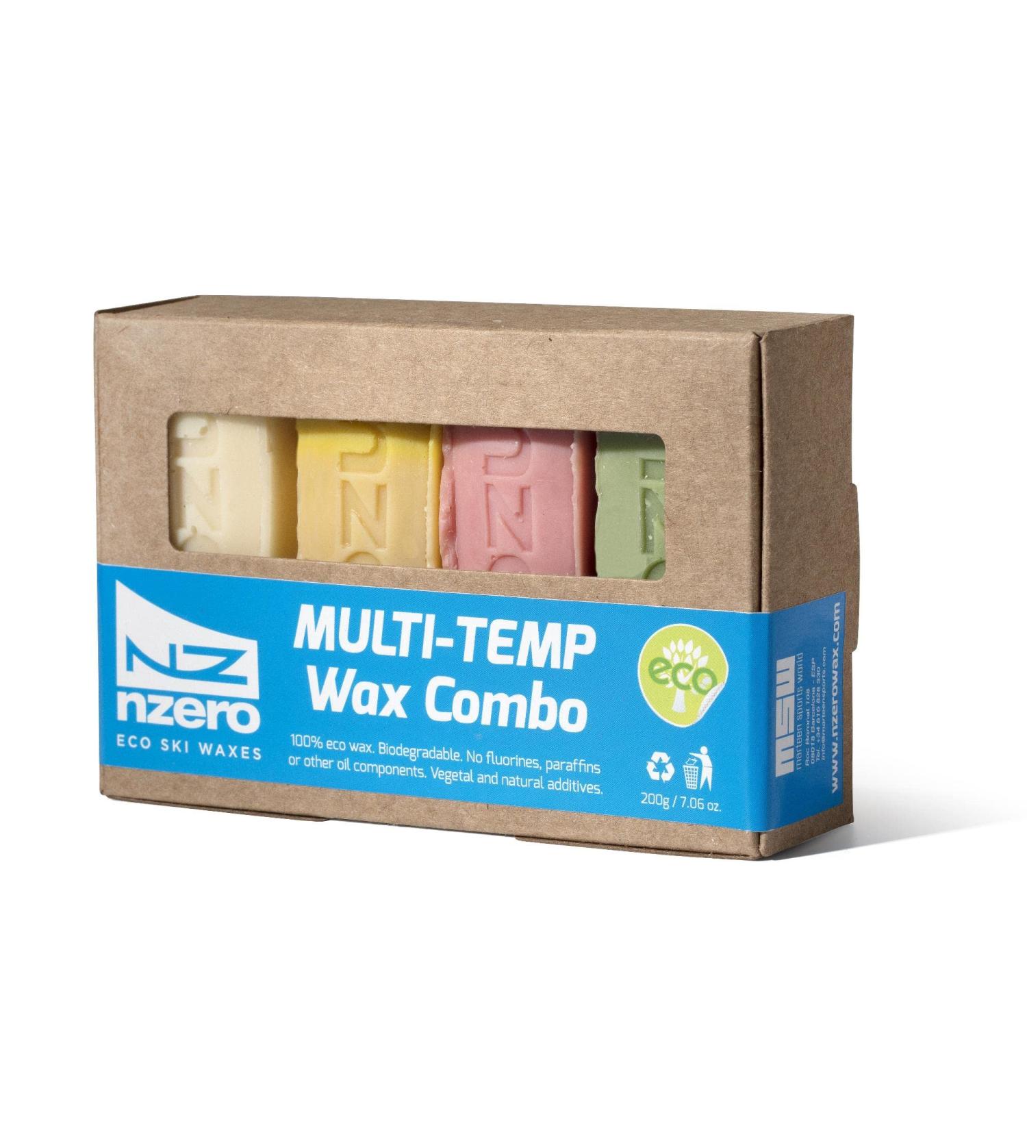 NZEROWAX Organic Ski Wax - Eco-Friendly Plant Wax for Skiing Snowboarding & Ski Touring - Buy Internationally - Buy Online on GoSupps.com