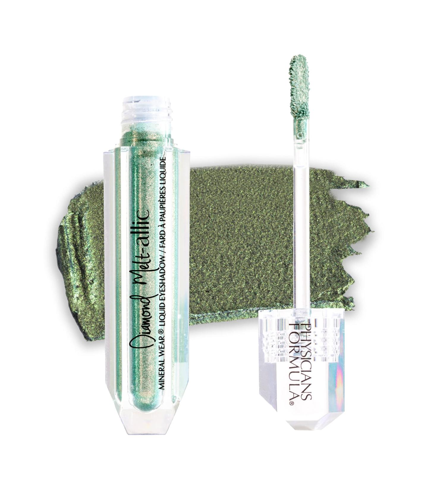 Physicians Formula Mineral Wear Diamond Liquid Eyeshadow - Golden Emerald Green - Buy Online on GoSupps.com