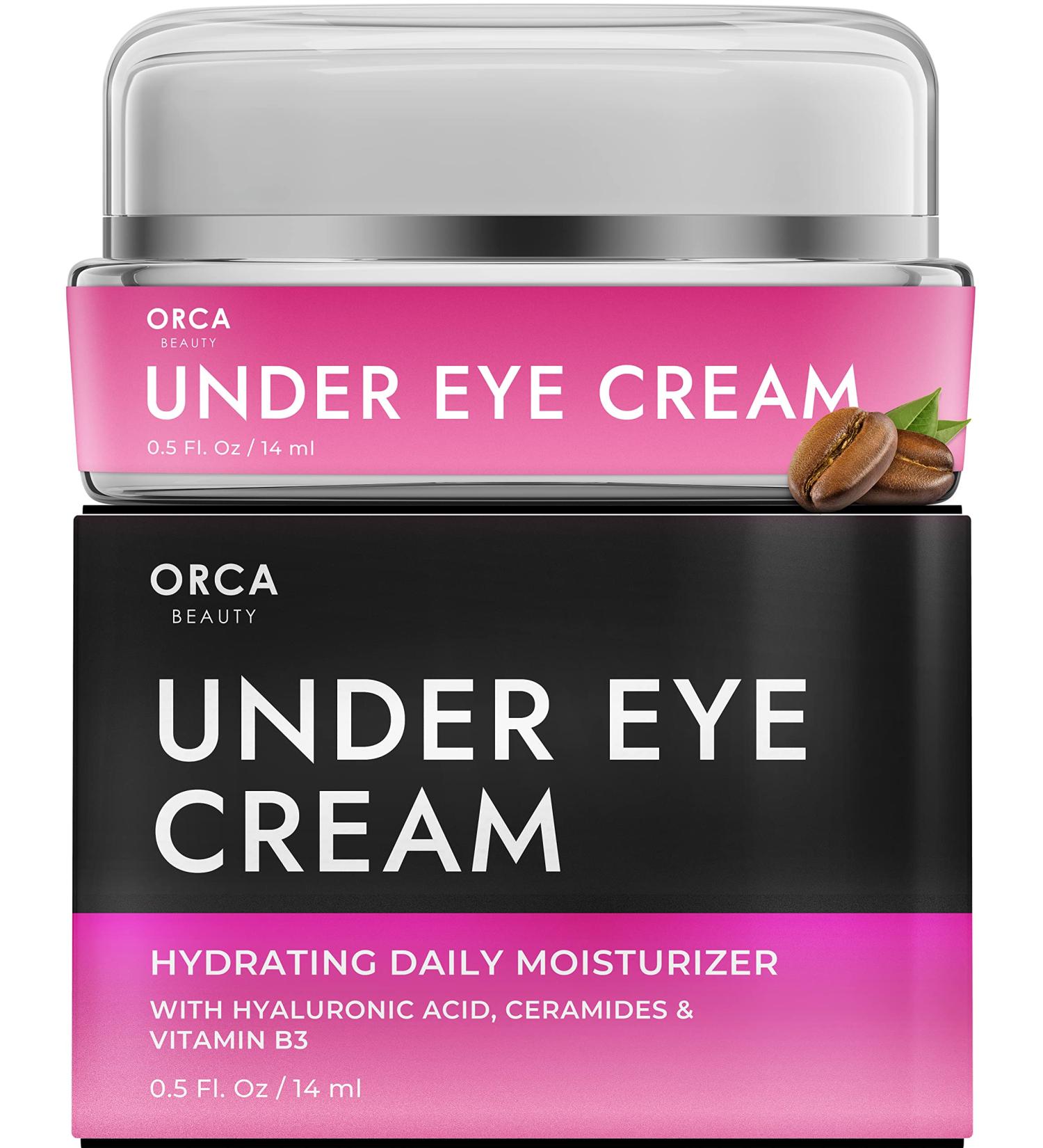Caffeine Eye Cream for Dark Circles & Puffiness - Anti-Aging Under Eye Treatment (0.5oz) - Buy Online on GoSupps.com