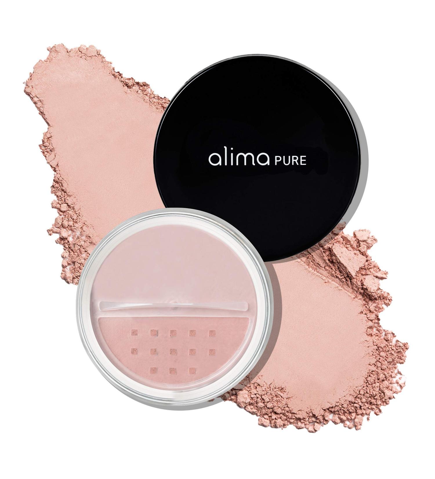 Alima Pure Loose Mineral Blush - Satin Matte Finish Pink Cheek Tint for Natural Vegan Makeup - Talc Free Powder Blush (.15 oz) - Buy Online on GoSupps.com